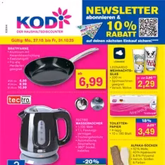 KODi Prospekt - Prospekt Vorschau gültig ab 27.10.2025 KODi Prospekt - Prospekt Vorschau gültig ab 27.10.2025