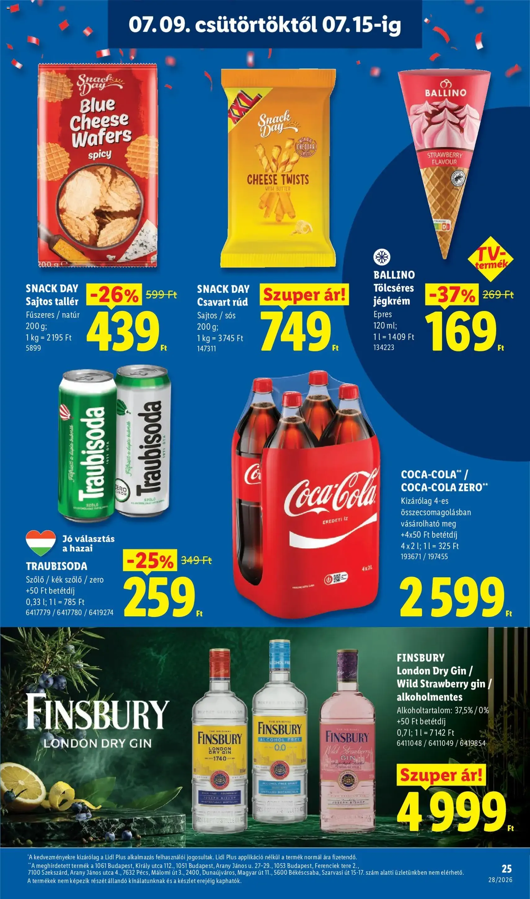 Lidl akciós újság - 2026.07.09. érvényes szórólap 25 oldal 80 oldalból