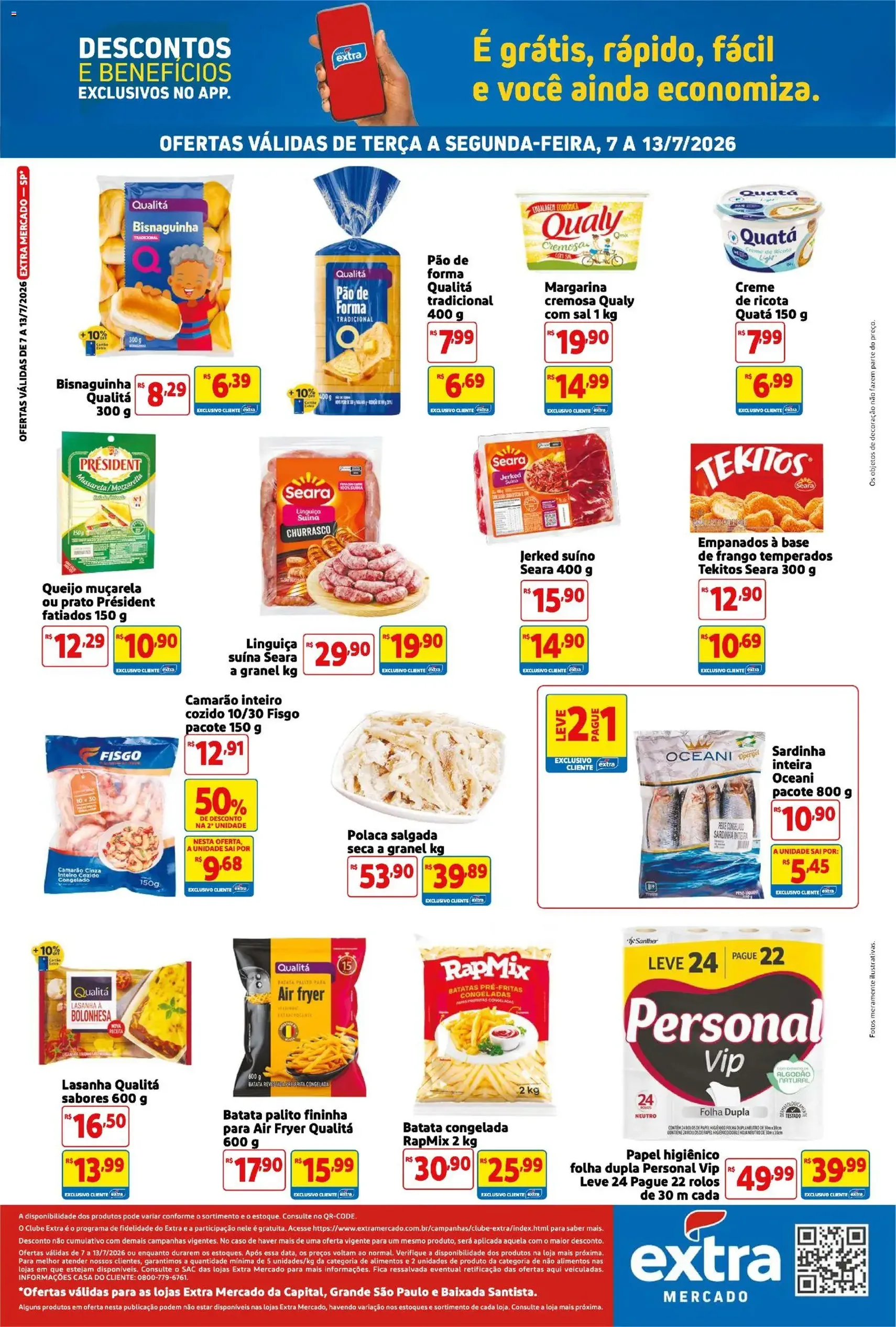 Extra ofertas de Mercado Semanal - folheto válido a partir de 07/07/2026 página 2 de 5