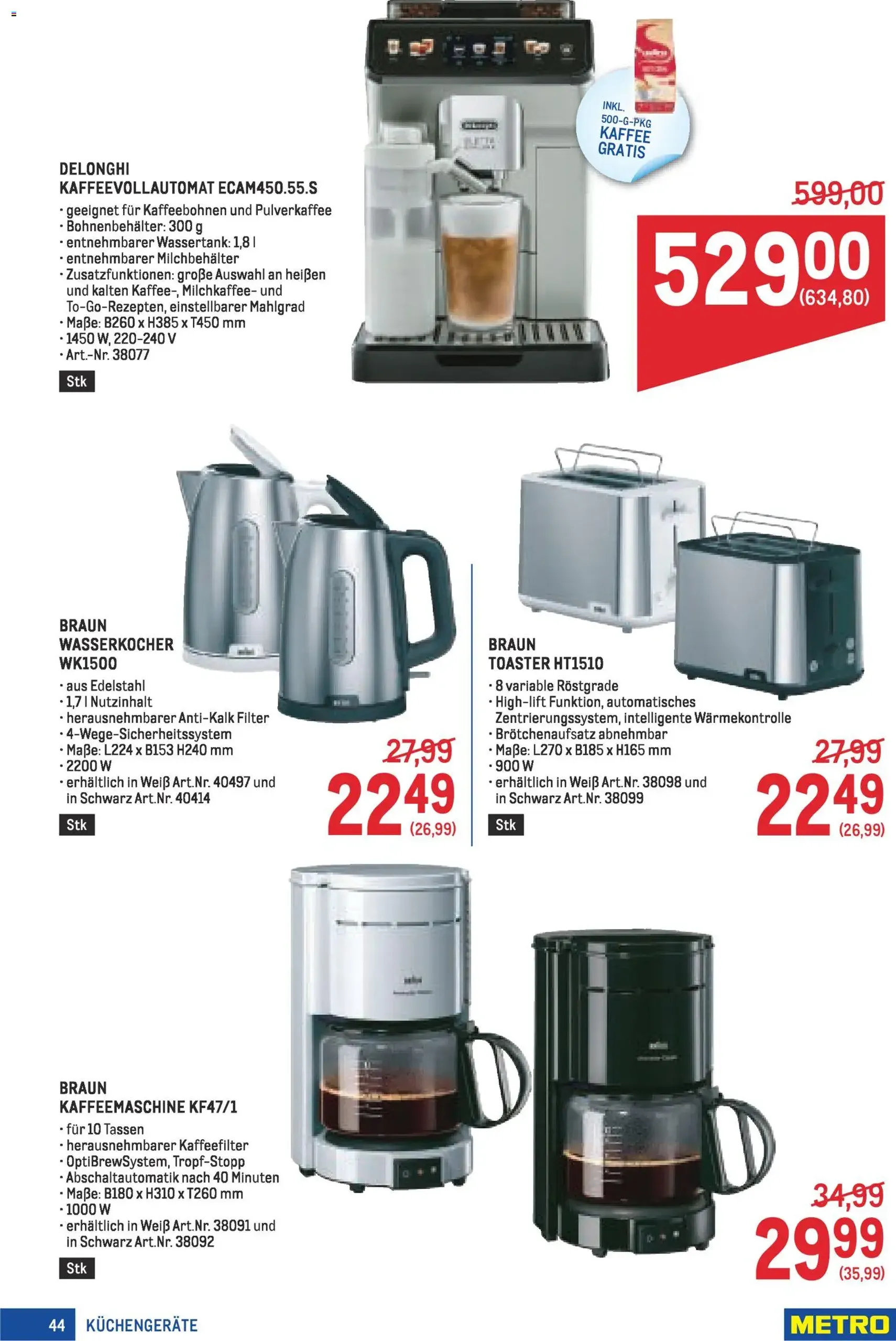 Metro Profi - Gültiger Prospekt ab 22.01.2026, Seite 44 von insgesamt 64