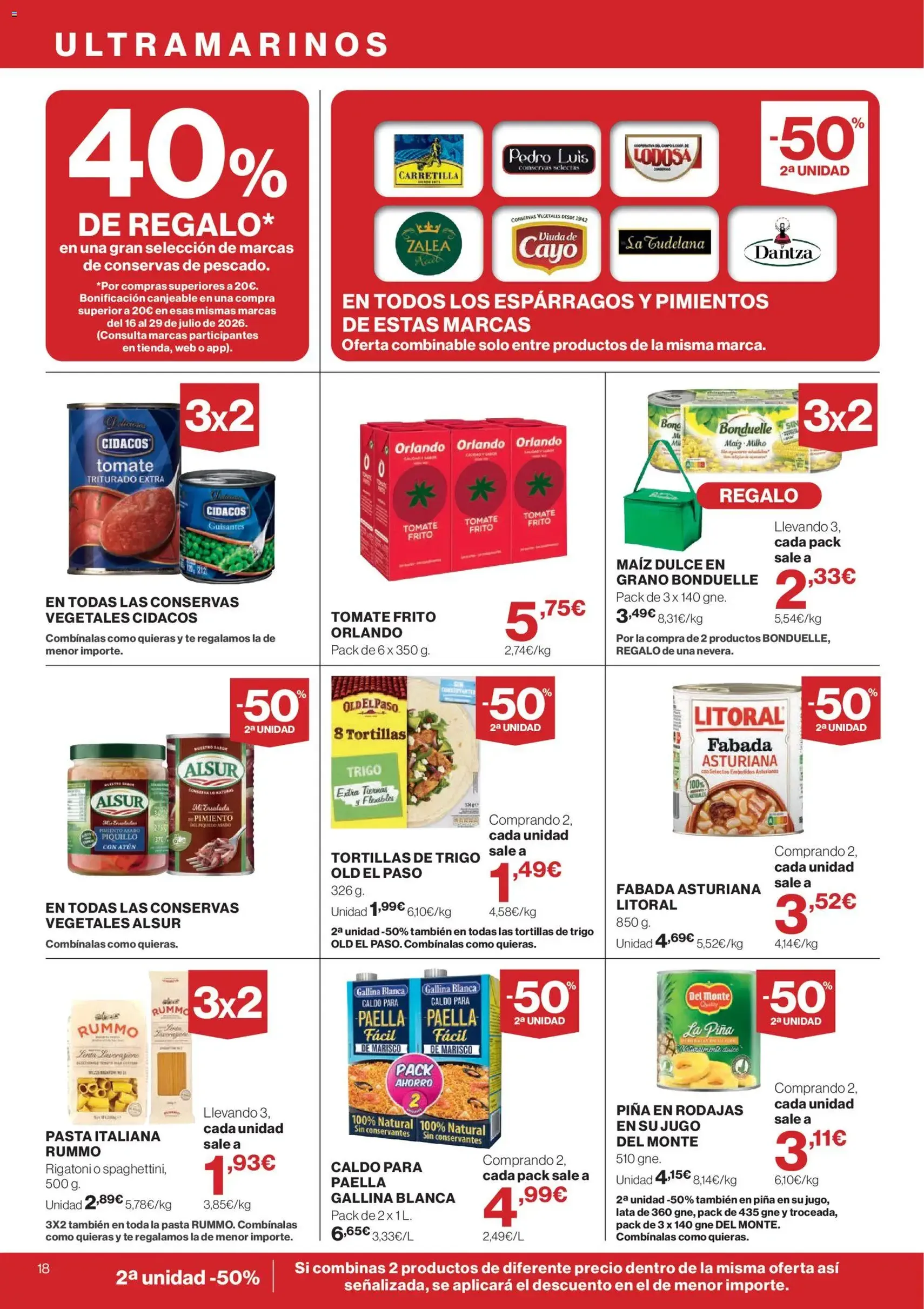Hipercor catálogo - folleto válido desde 01/07/2026 página 18 de 56