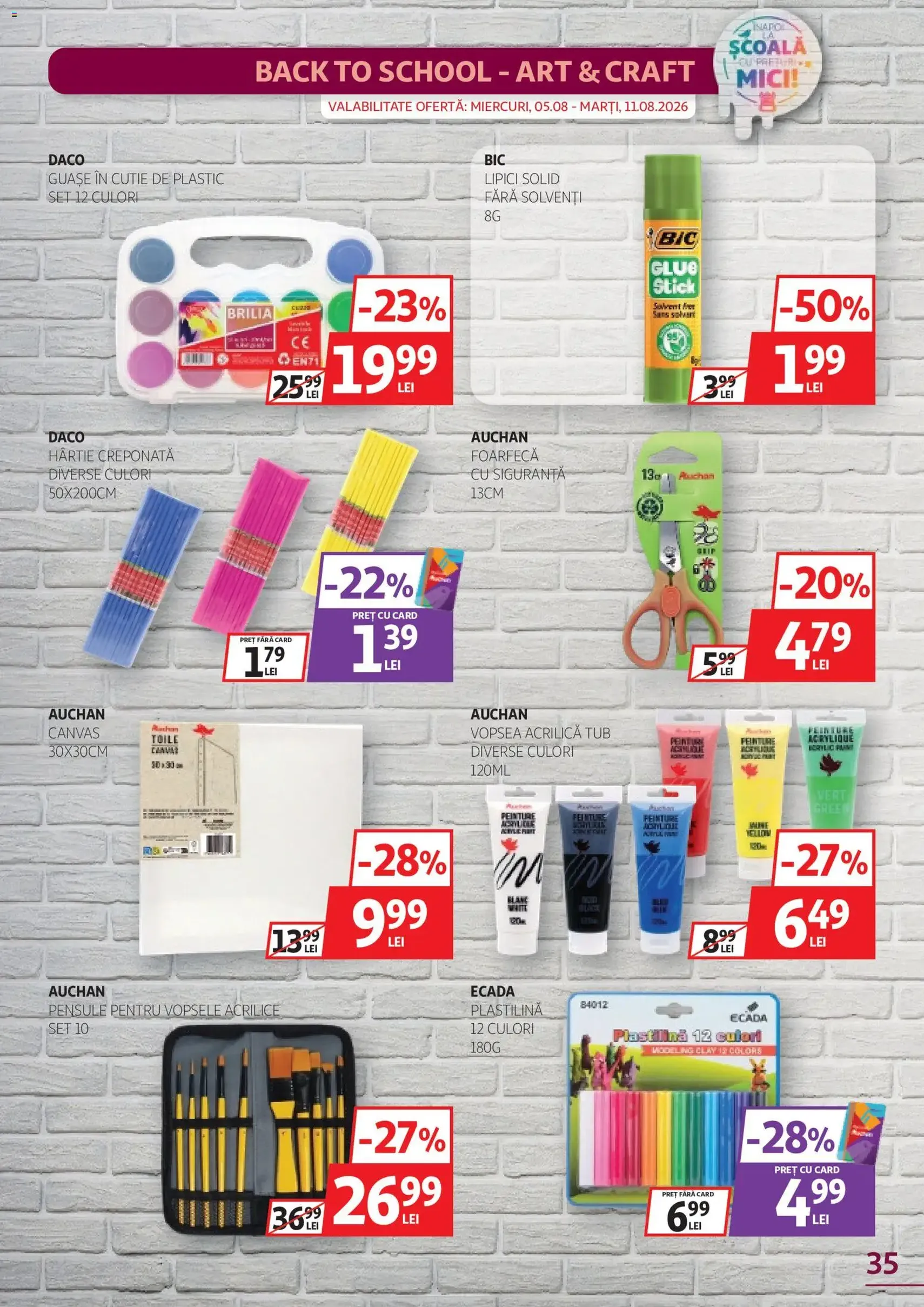 Auchan Catalog - cataloage valabile începând cu 29.07.2026 pagina 35 din 38