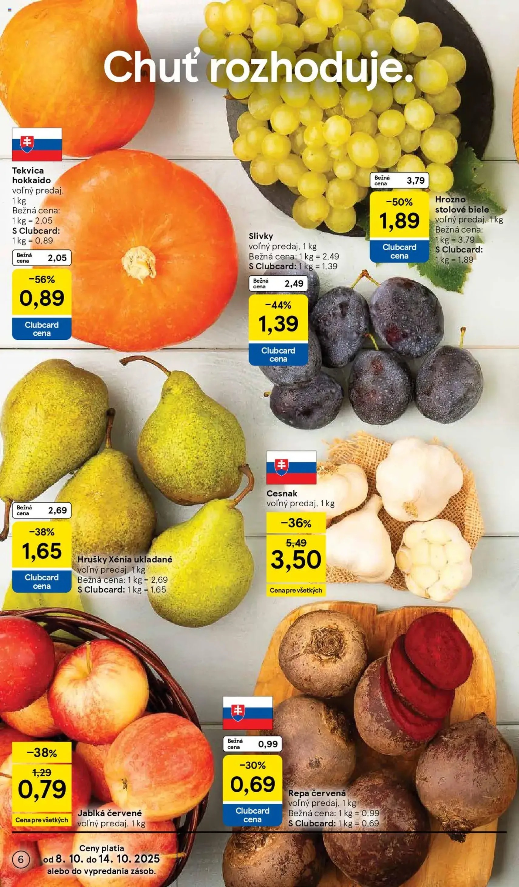 Tesco Hypermarket - leták - platný leták od 08.10.2025 strana 6 z 43