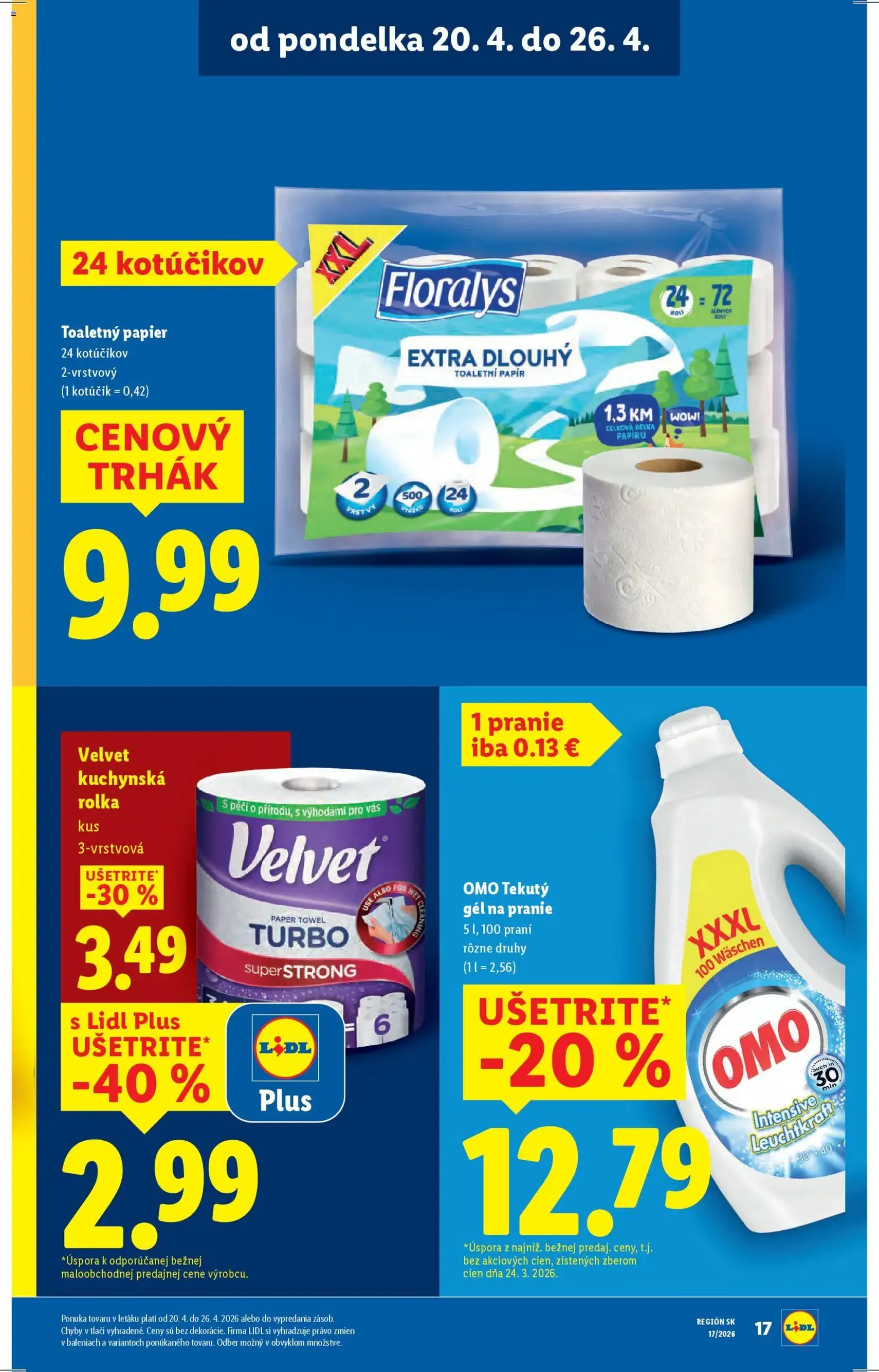 Lidl leták - platný leták od 20.04.2026 strana 17 z 99