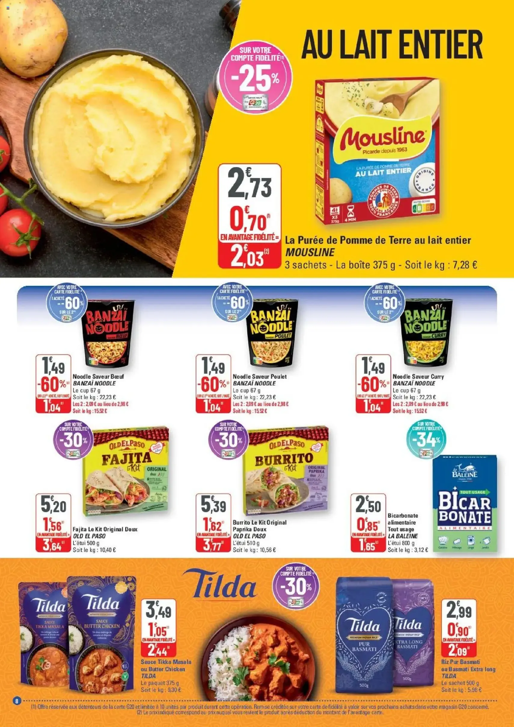 G20 Supermarchés catalogue - brochure valable à partir du 11/03/2026, page 8 sur 20