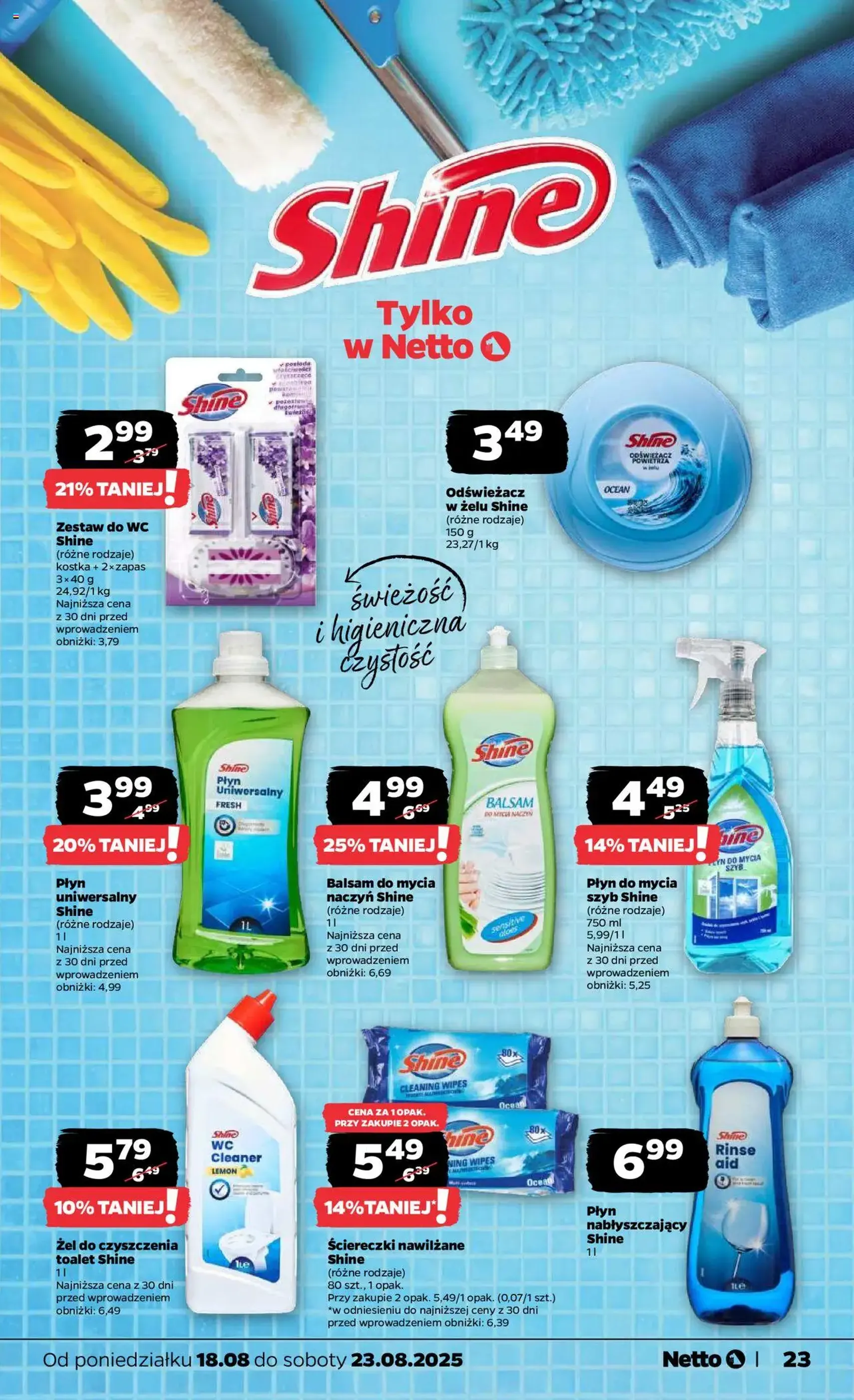 Netto gazetka - Spożywcza - ważny gazetka od 18.08.2025 strona 23 z 27 Netto gazetka - Spożywcza - ważny gazetka od 18.08.2025 strona 23 z 27