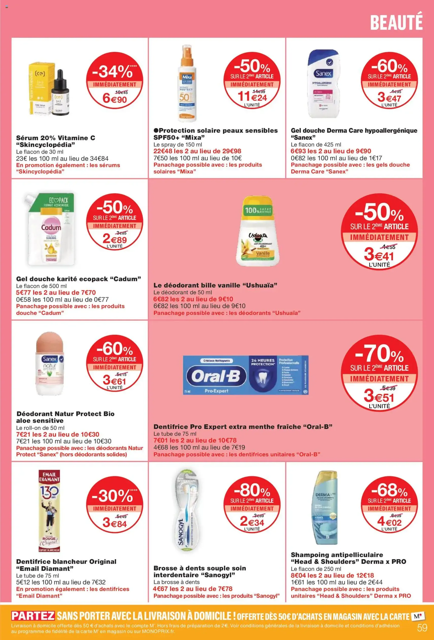 Monoprix catalogue - brochure valable à partir du 24/03/2026, page 59 sur 66