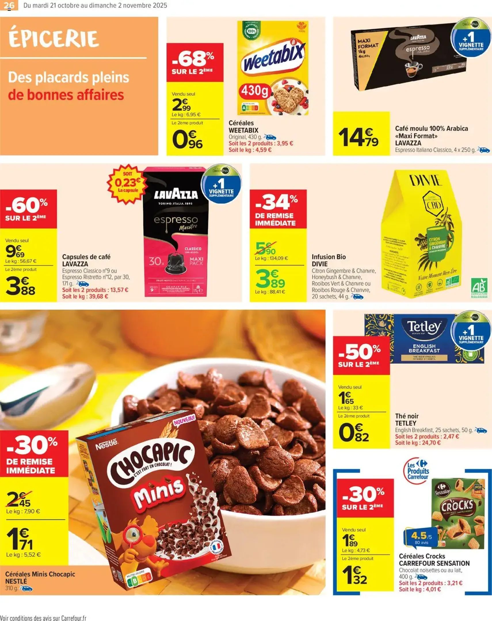 Carrefour Market catalogue semaine 43 - brochure valable à partir du 21/10/2025, page 28 sur 54 Carrefour Market catalogue semaine 43 - brochure valable à partir du 21/10/2025, page 28 sur 54