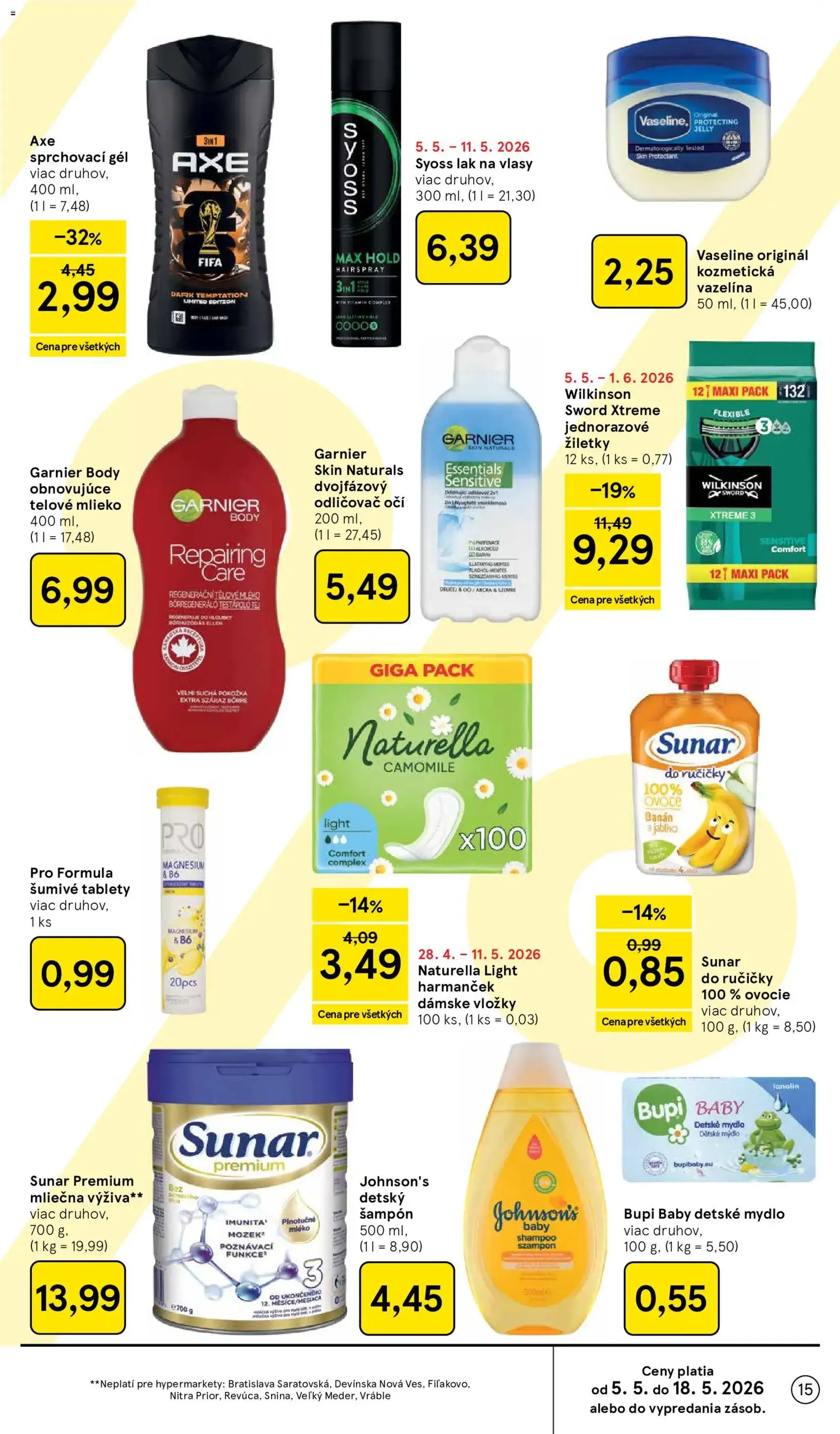 Tesco Hypermarket - leták - platný leták od 06.05.2026 strana 15 z 50
