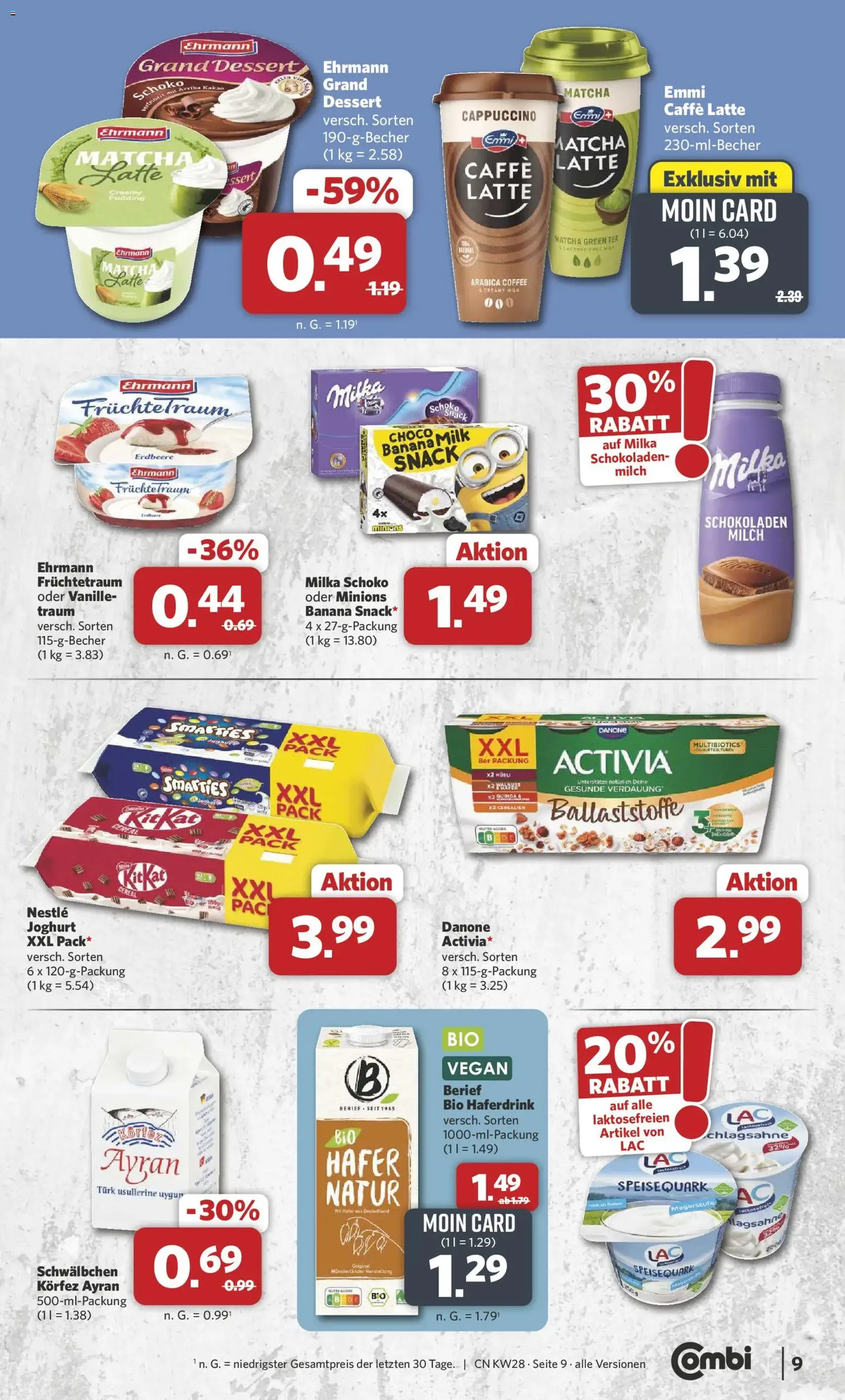 Combi Prospekt - Gültiger Prospekt ab 06.07.2026, Seite 9 von insgesamt 35