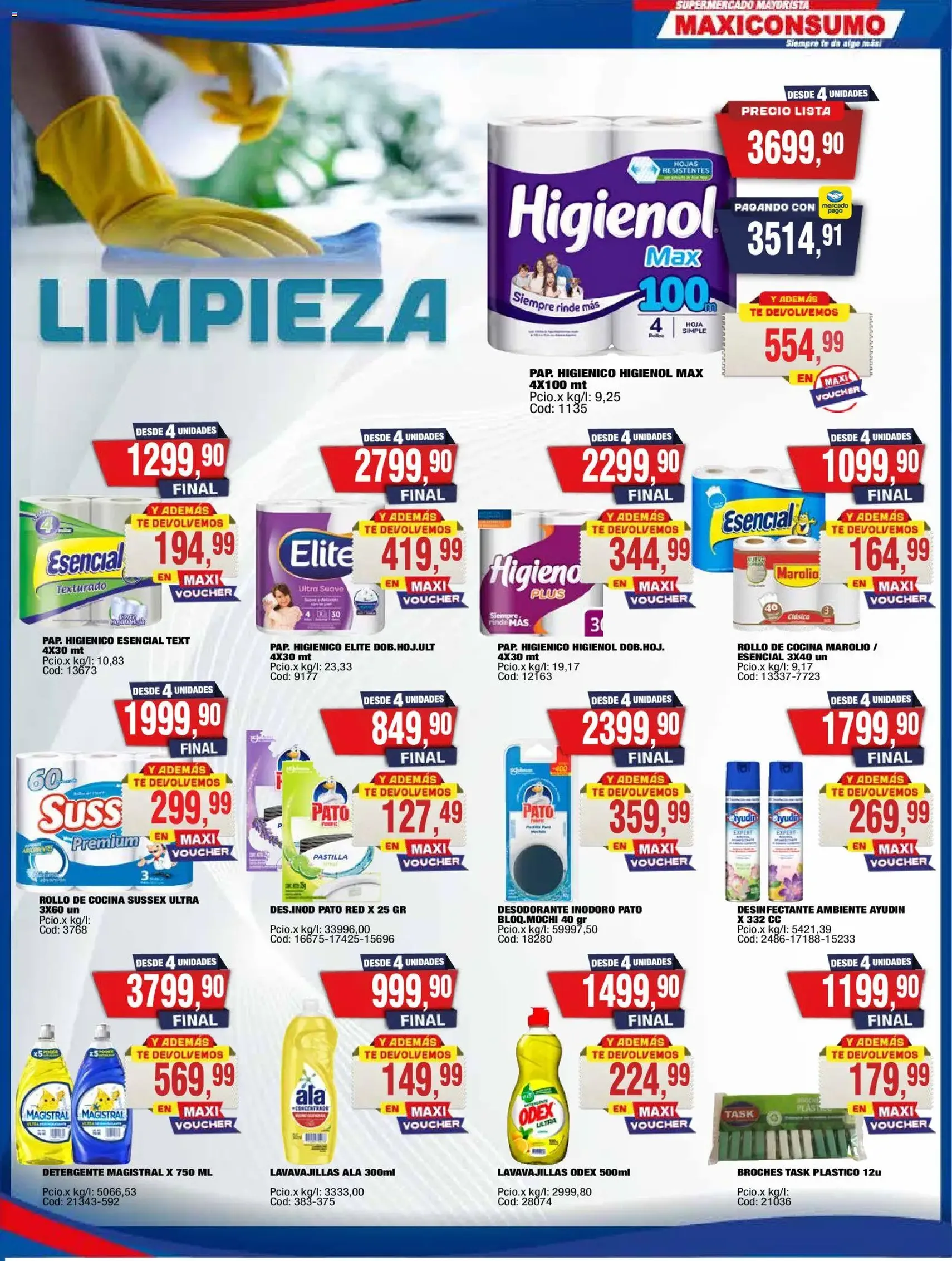 Maxiconsumo ofertas - folleto válido desde 03/11/2025 página 23 de 34 Maxiconsumo ofertas - folleto válido desde 03/11/2025 página 23 de 34