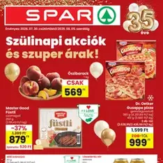 Spar akciós újság - szórólap előnézete érvényes 2026.07.30. -tól