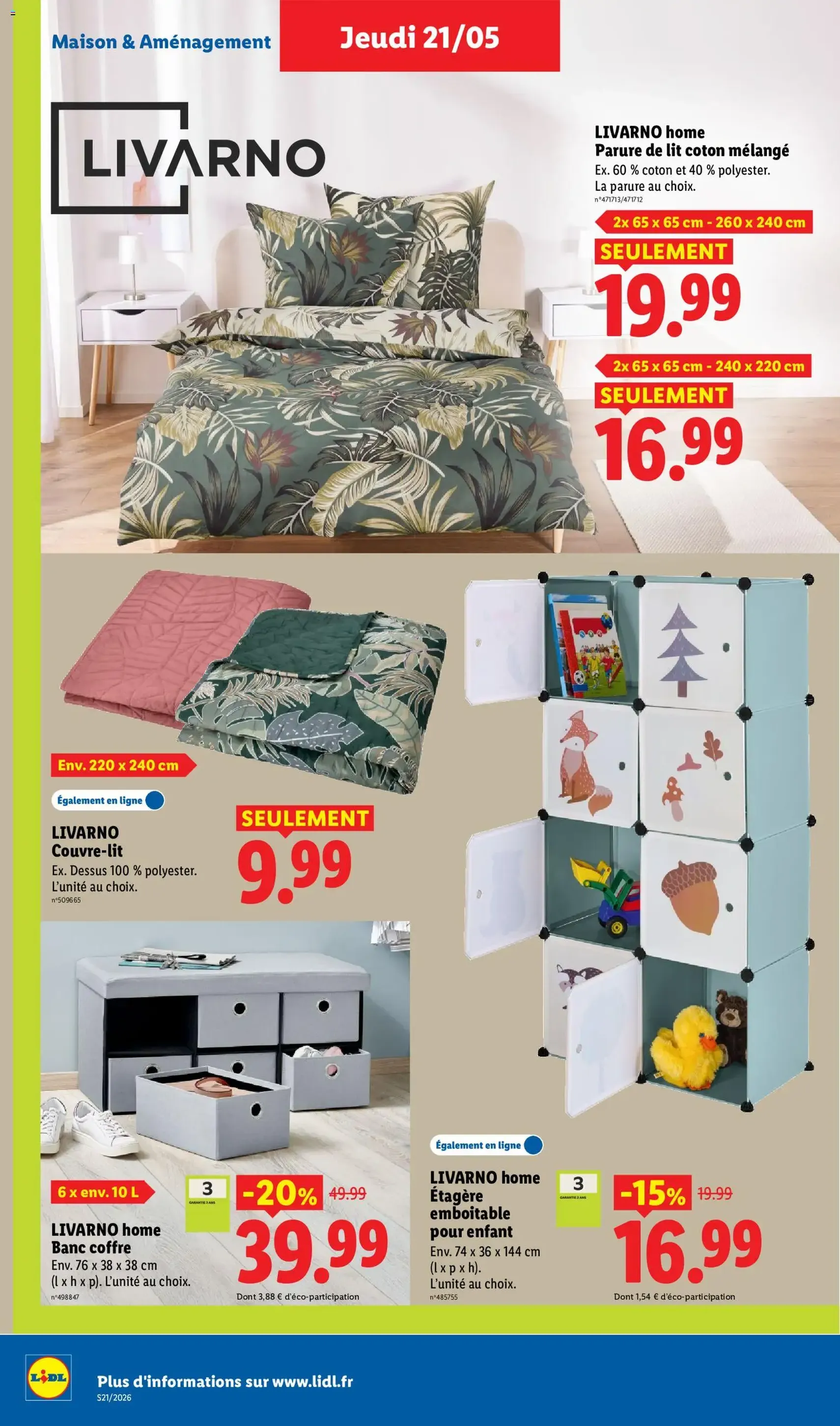 LIDL catalogue - brochure valable à partir du 21/05/2026, page 32 sur 70