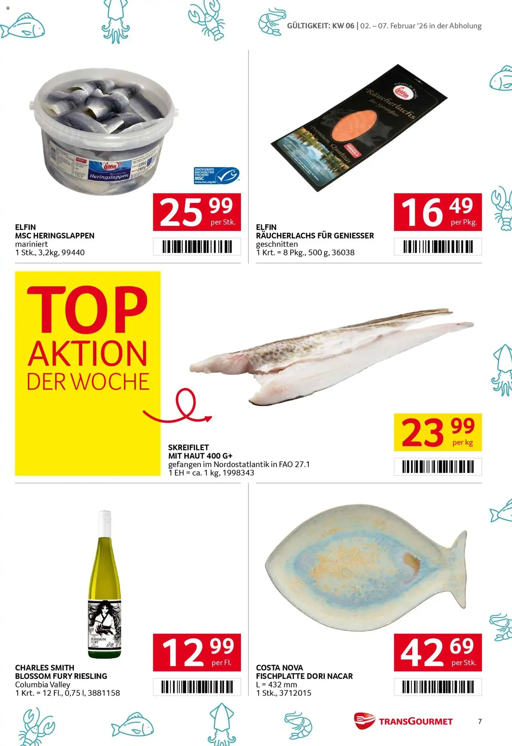 Transgourmet Flugblatt - Gültiger Prospekt ab 02.02.2026, Seite 7 von insgesamt 31