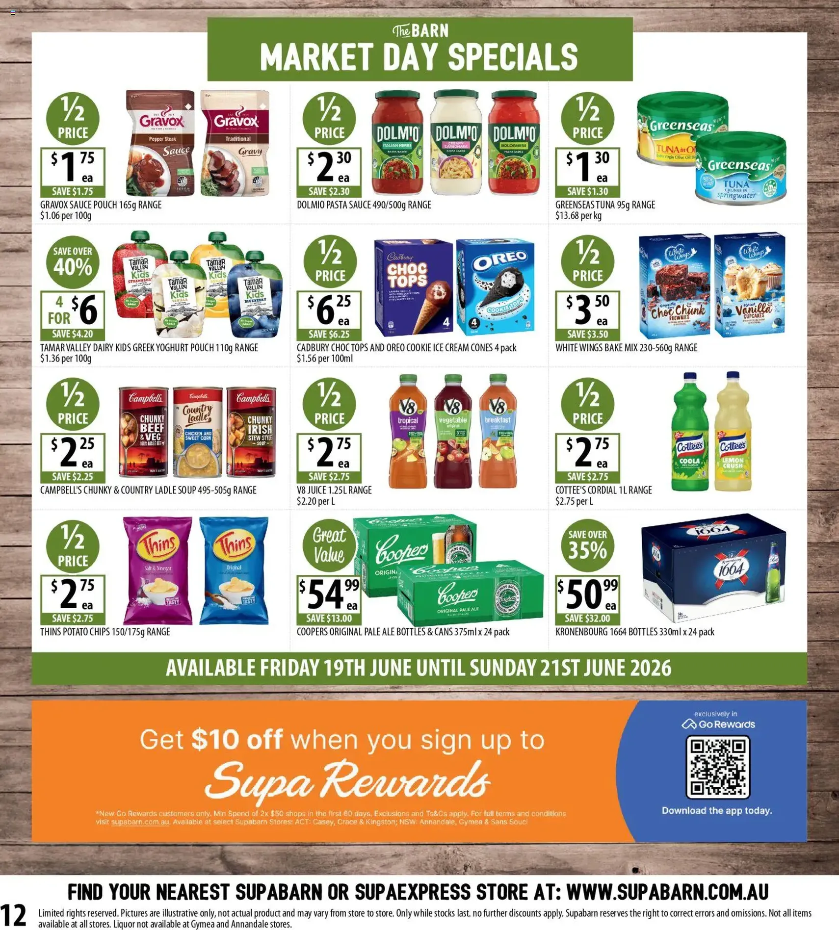 Supabarn catalogue - valid flyer from 17/06/2026, page 12 of 12