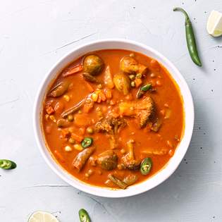 Recipe preview Simple Authentic Indian Vegetable Curry