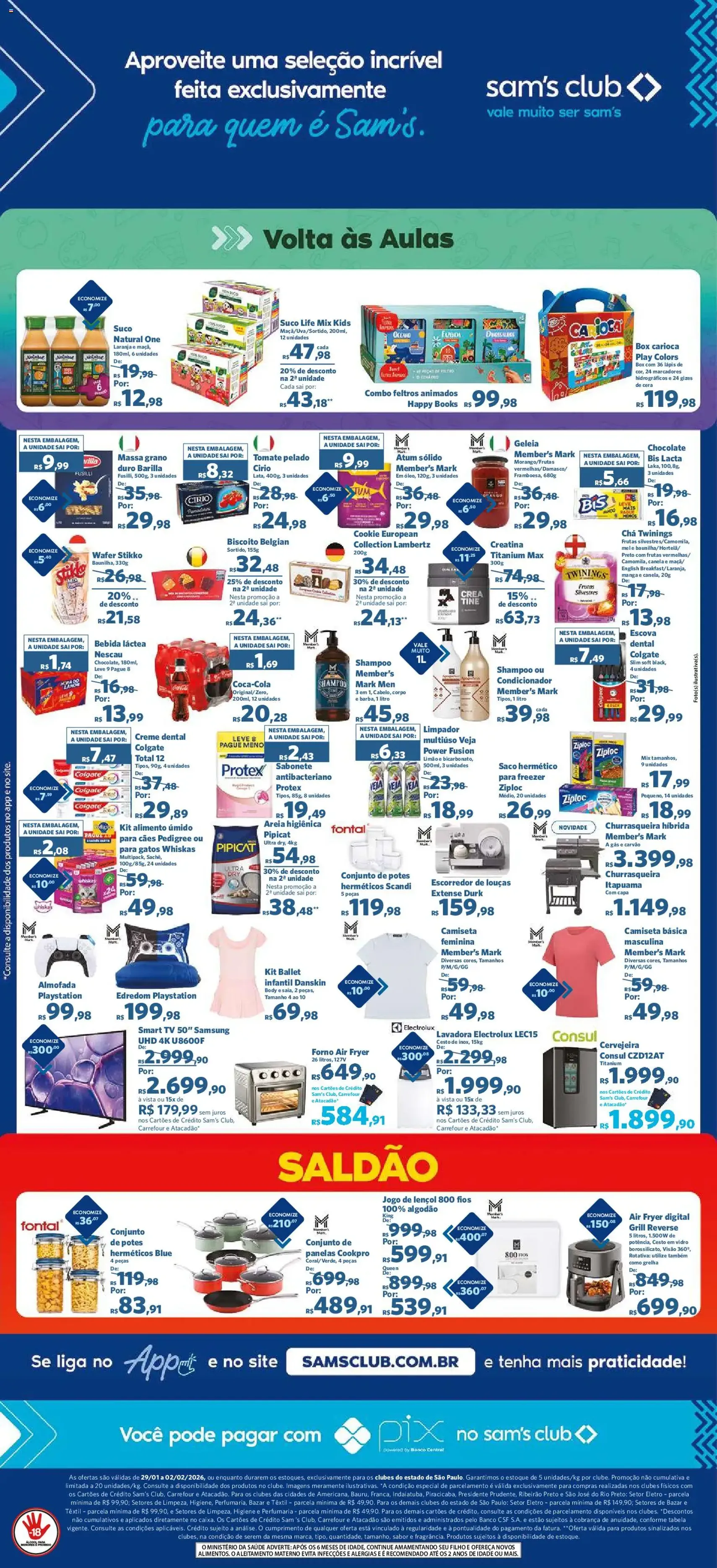Sam's Club - Ofertas da semana - folheto válido a partir de 29/01/2026 página 2 de 2