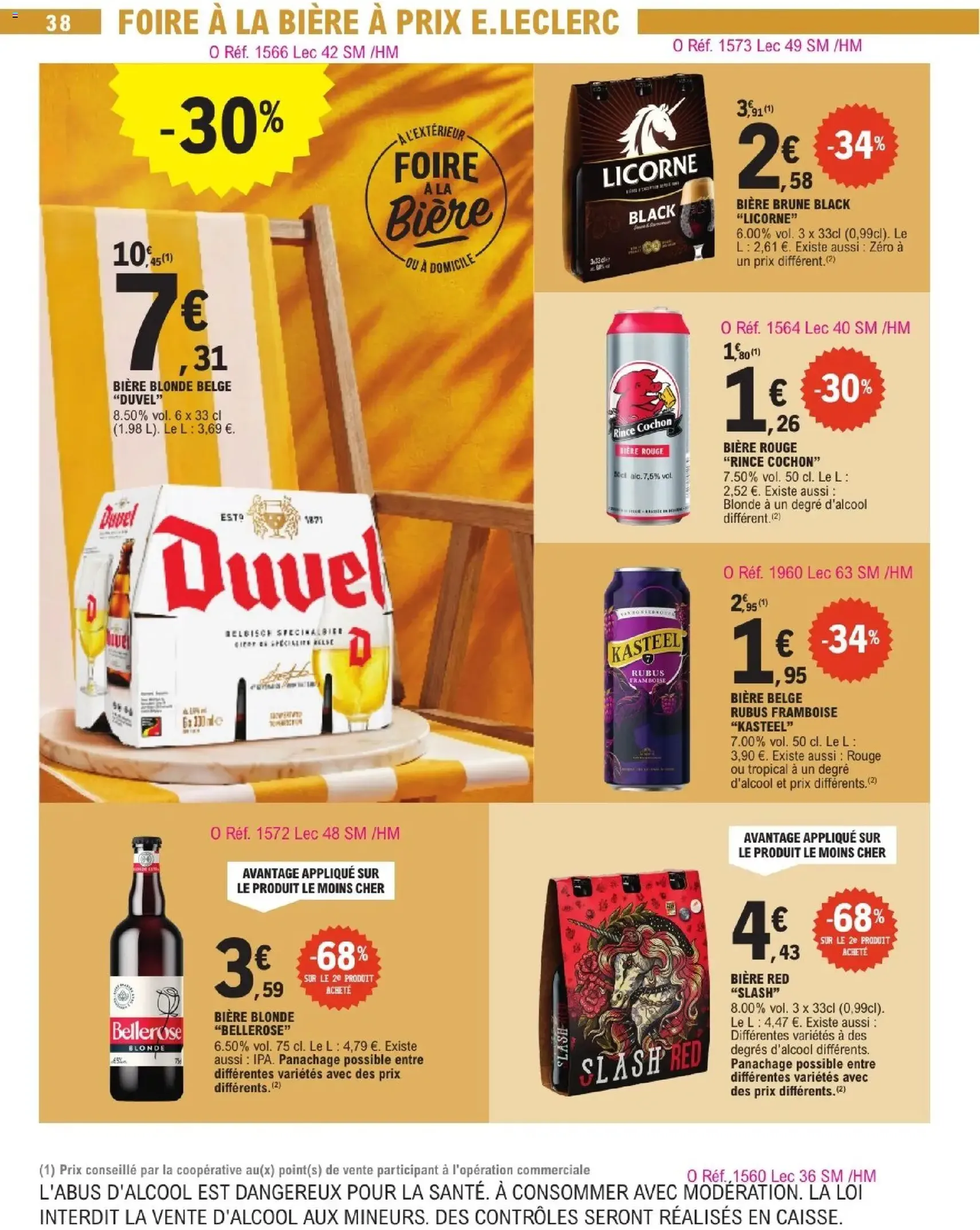 E.Leclerc catalogue de la semaine 22 - brochure valable à partir du 26/05/2026, page 38 sur 66
