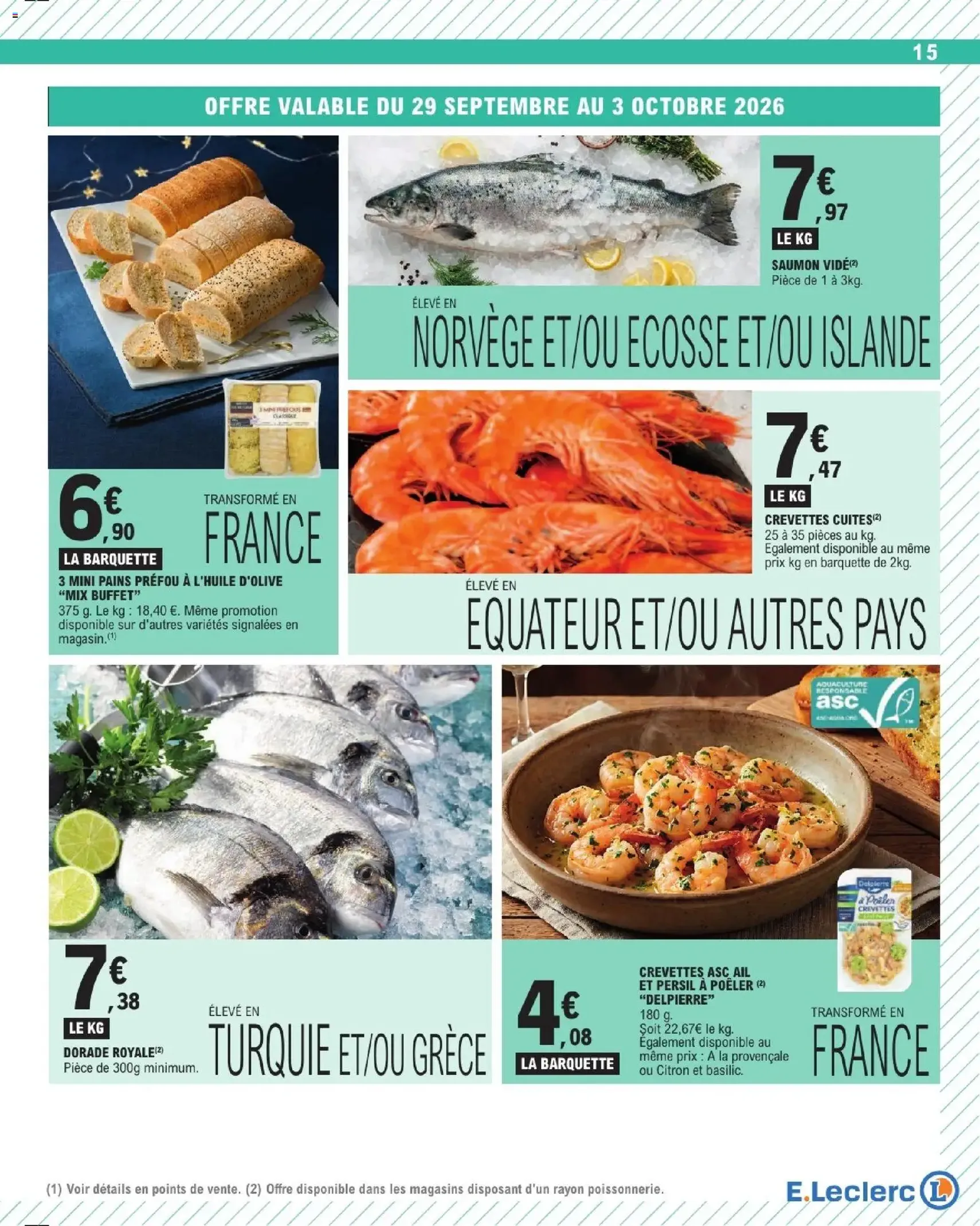 E.Leclerc catalogue - brochure valable à partir du 29/09/2026, page 15 sur 56