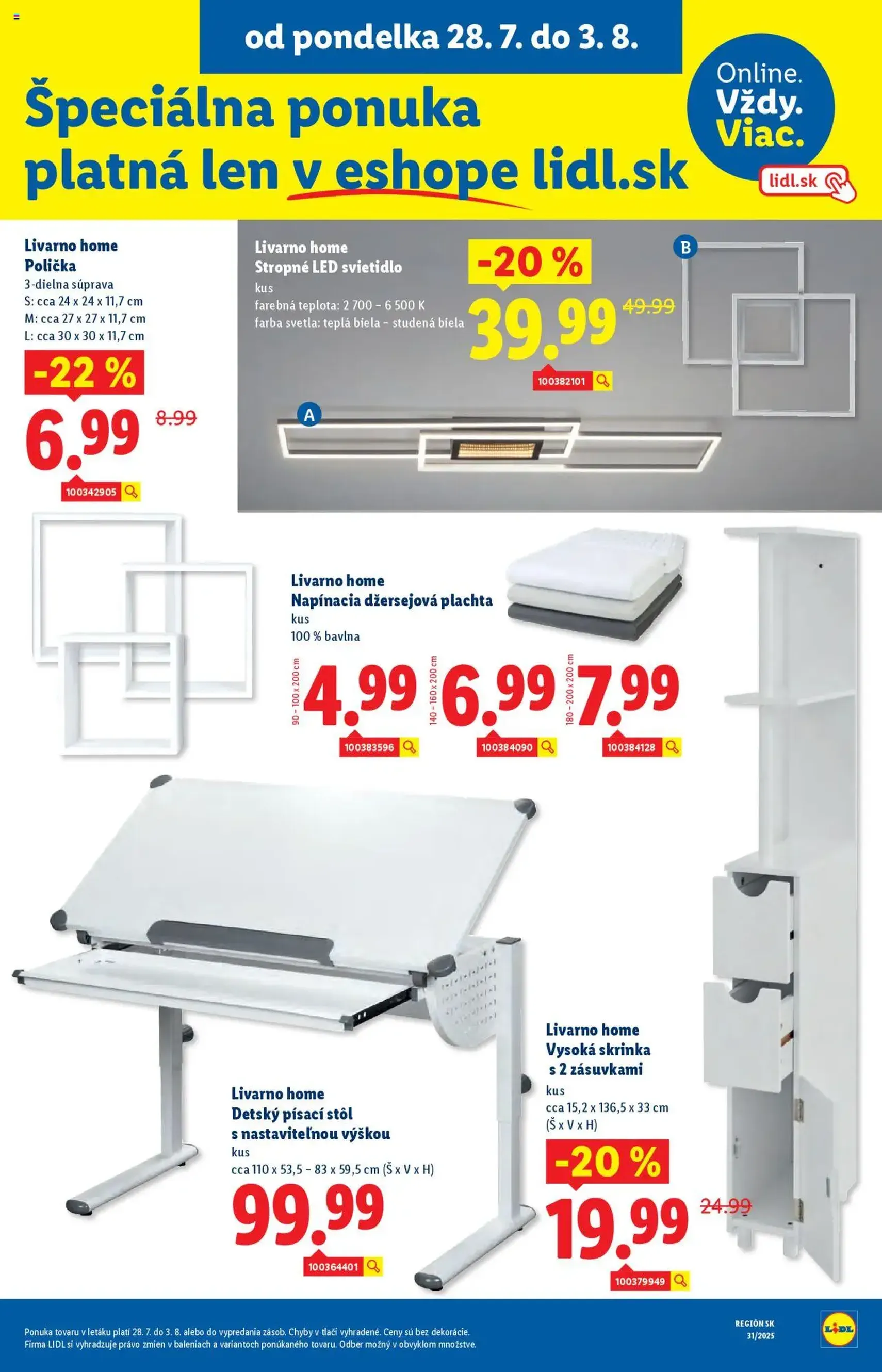 Lidl leták - platný leták od 28.07.2025 strana 51 z 87 Lidl leták - platný leták od 28.07.2025 strana 51 z 87