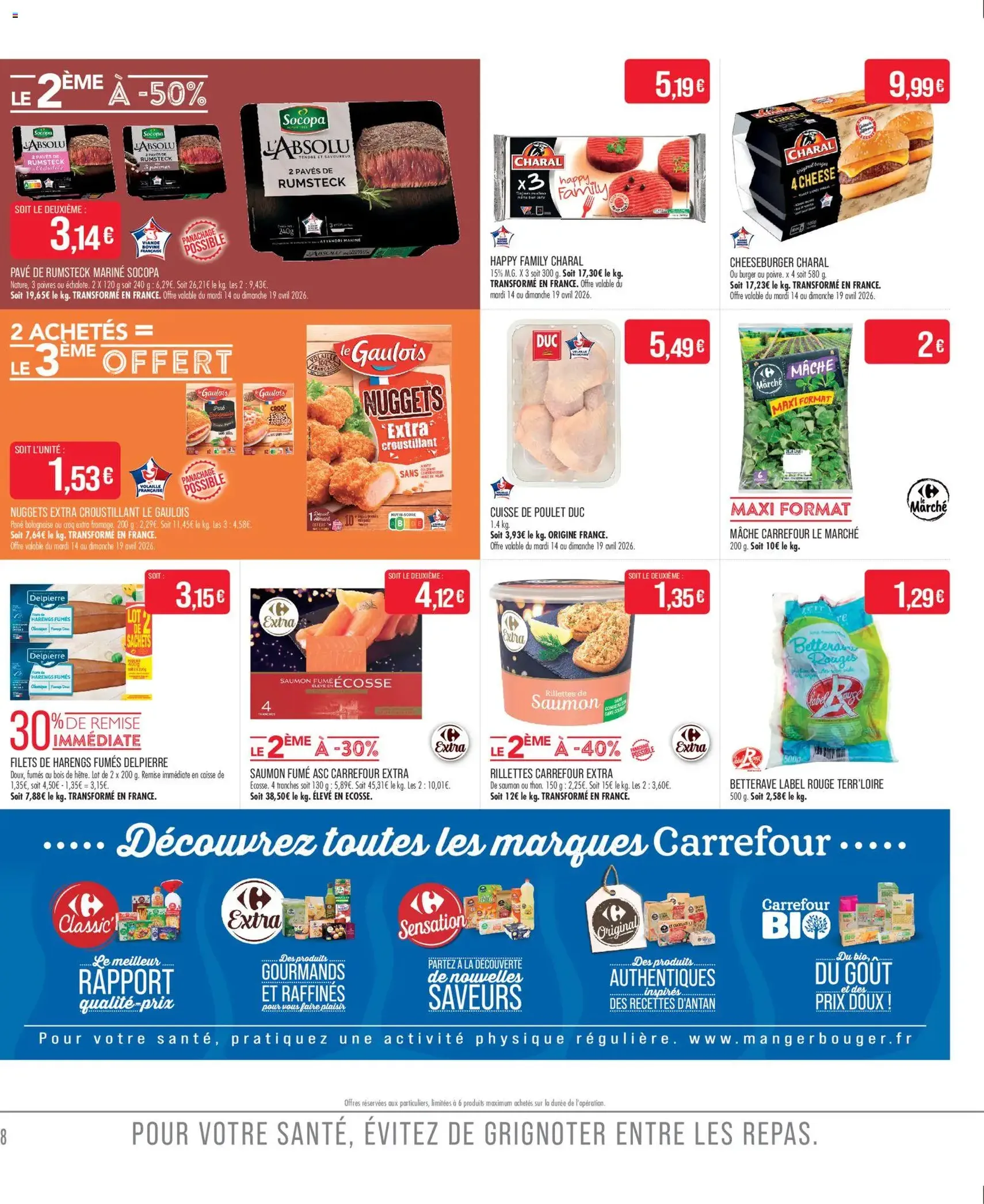 Match Supermarché catalogue - brochure valable à partir du 14/04/2026, page 8 sur 22
