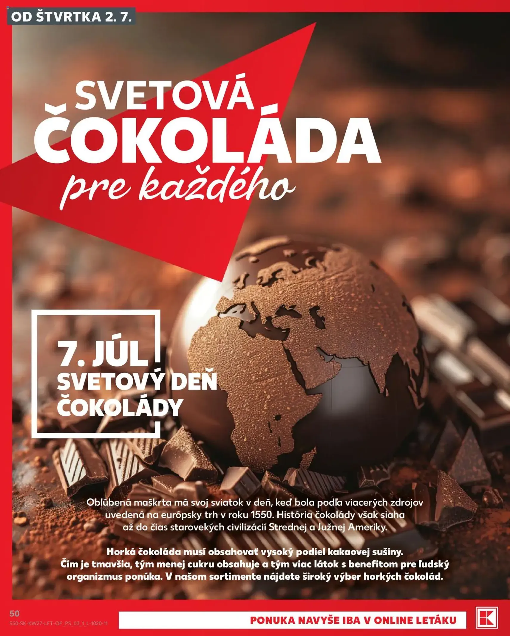 Kaufland SK akciós újság - 2026.07.02. érvényes szórólap 50 oldal 80 oldalból