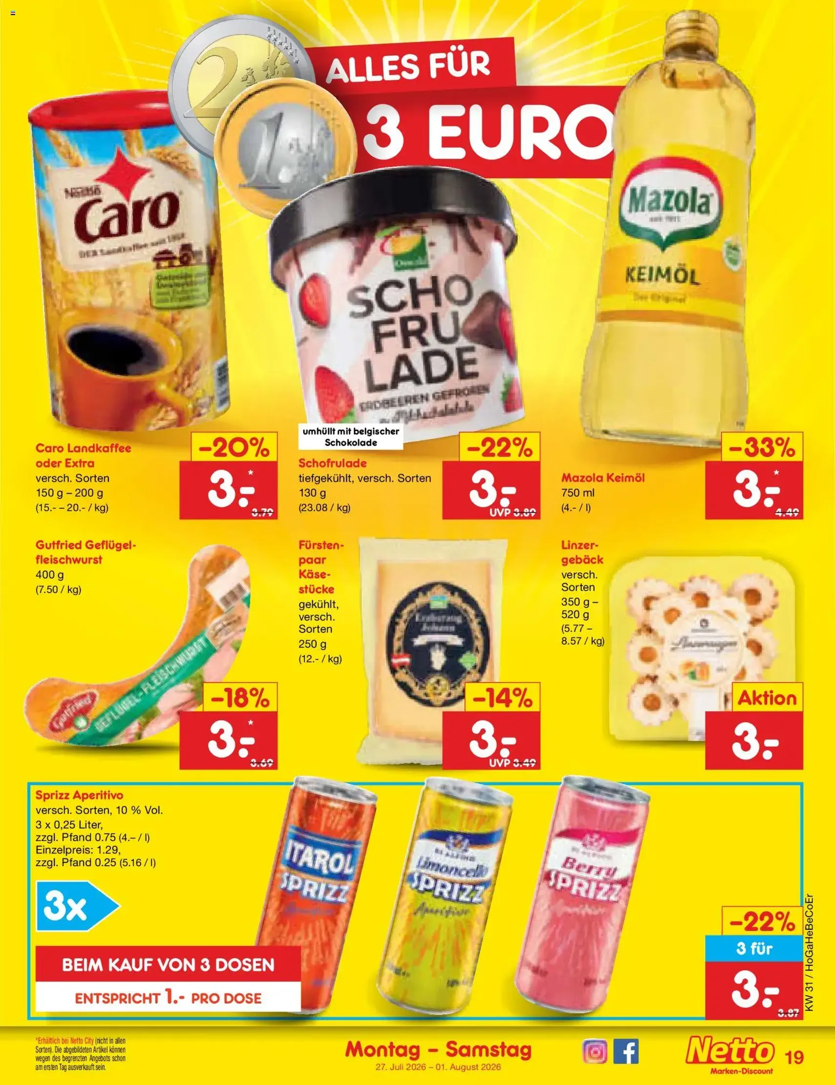 Netto Marken-Discount Prospekt - Gültiger Prospekt ab 27.07.2026, Seite 29 von insgesamt 71