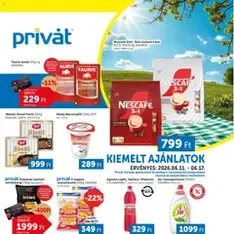 PRIVÁT akciós újság - szórólap előnézete érvényes 2026.06.11. -tól