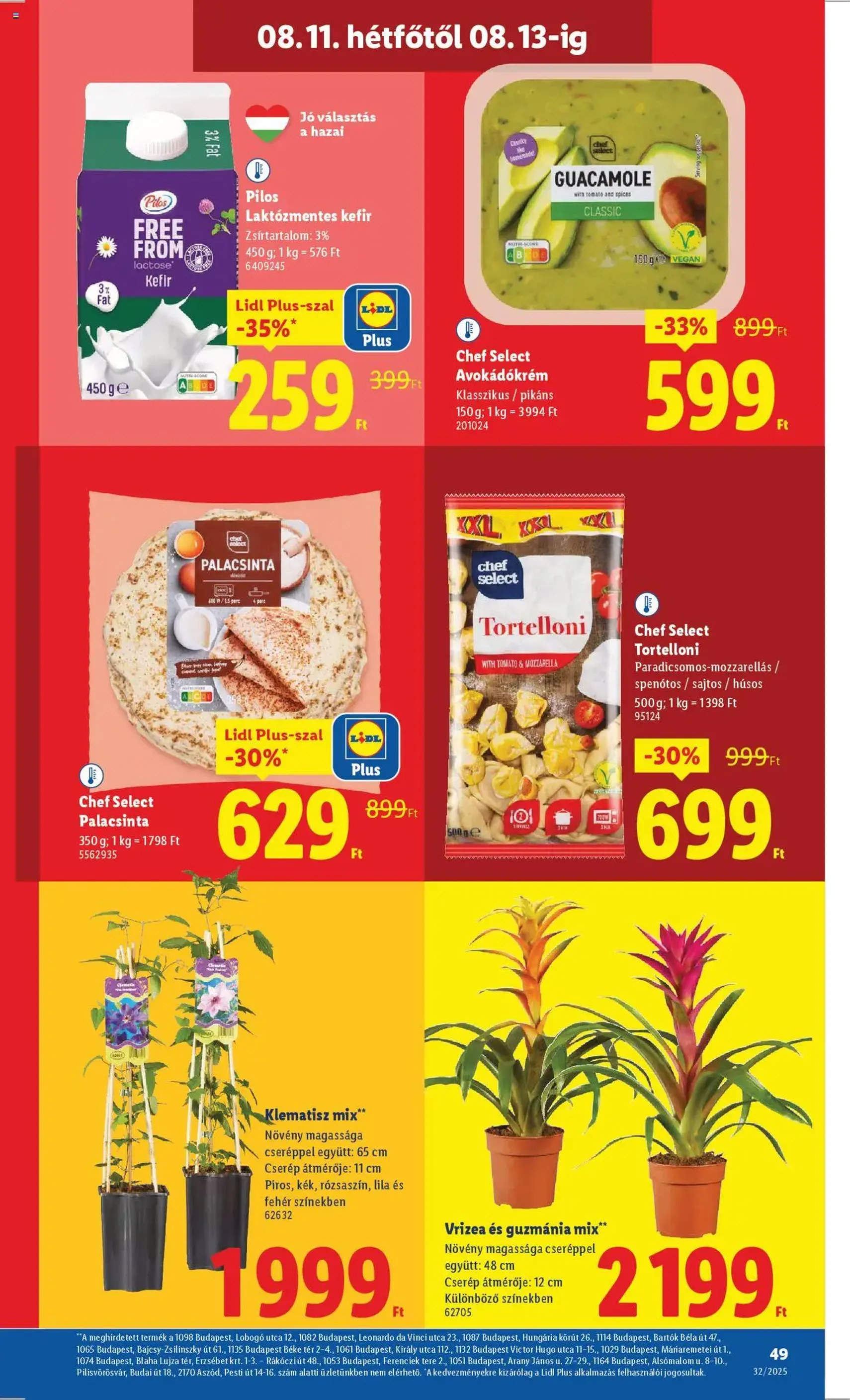 Lidl Akciós újság - 2025.08.07. érvényes szórólap 49 oldal 66 oldalból Lidl Akciós újság - 2025.08.07. érvényes szórólap 49 oldal 66 oldalból