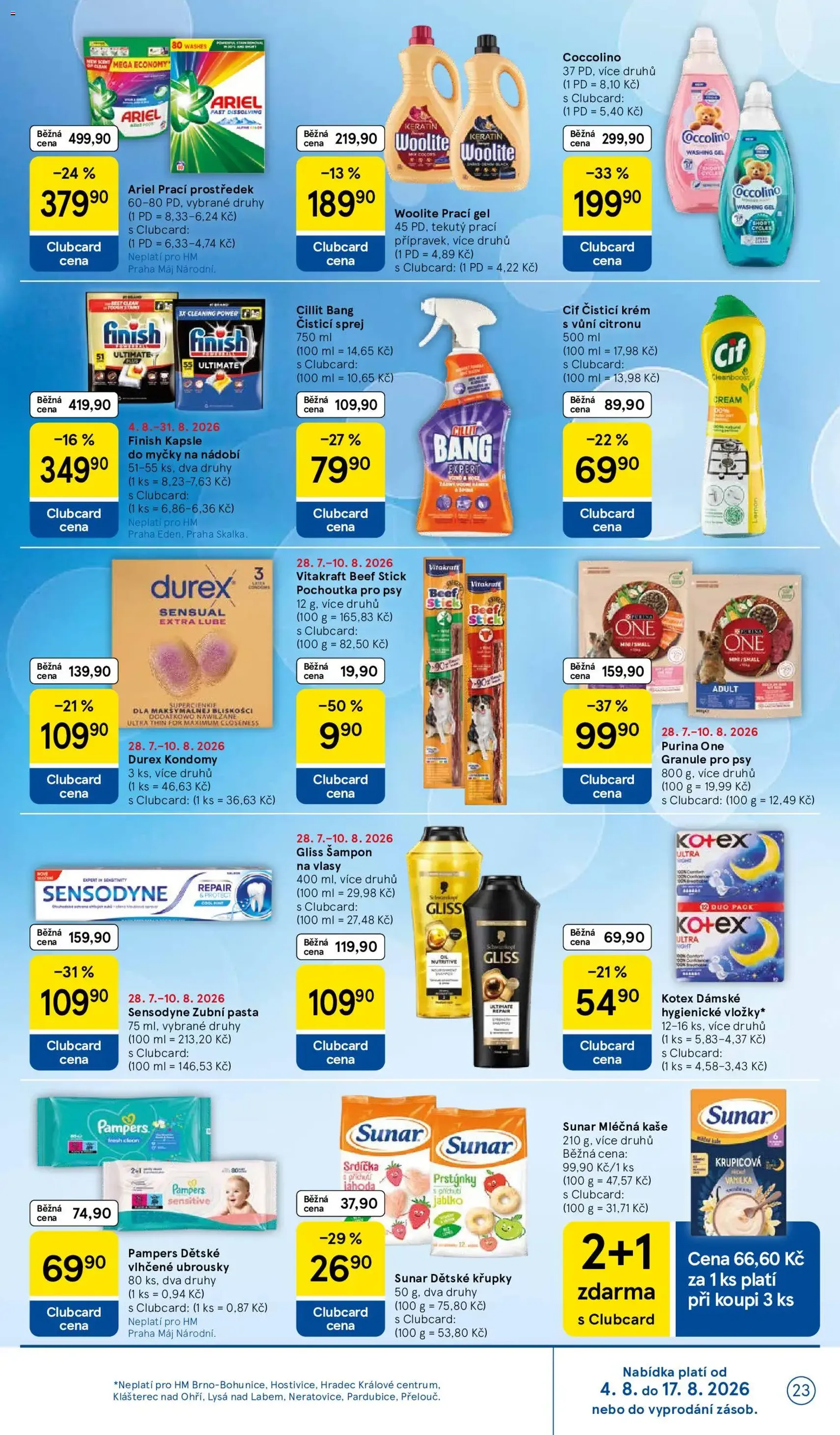 Tesco leták - Hypermarket - platný leták od 05.08.2026 strana 23 z 31