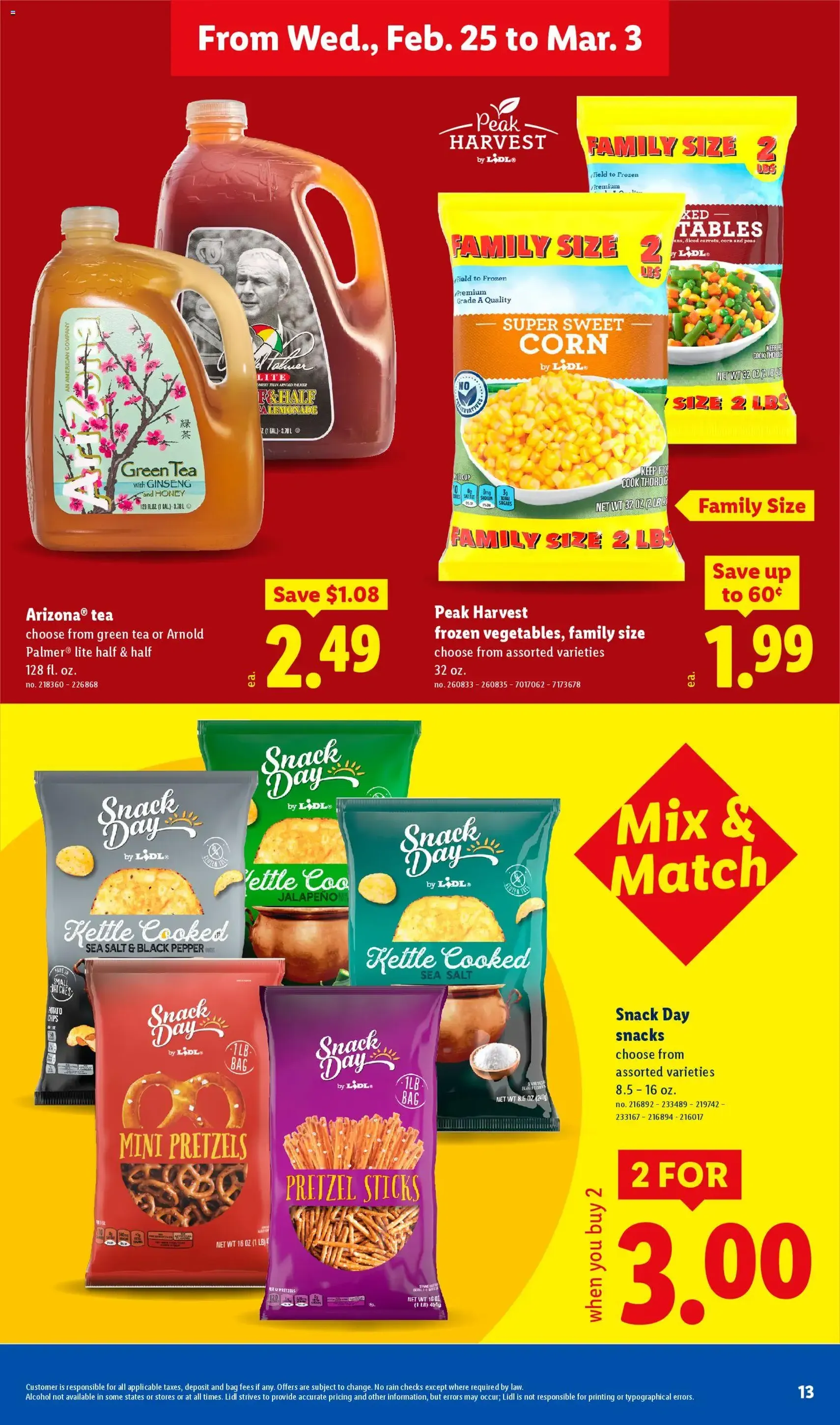 Lidl Weekly Ad - valid flyer from 02/25/2026, page 13 of 30