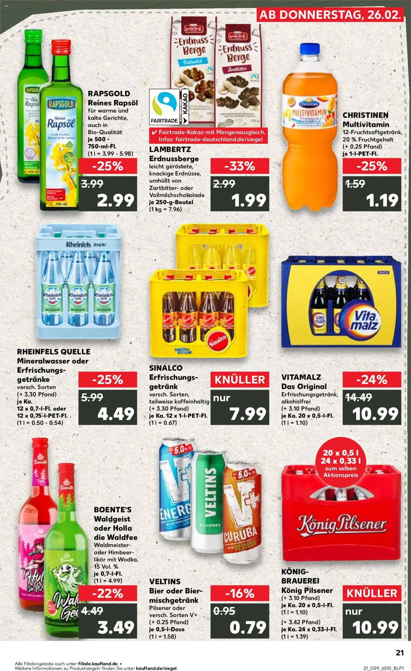 Kaufland DE - DE Folder - geldige folder vanaf 26-02-2026 pagina 21 van 70