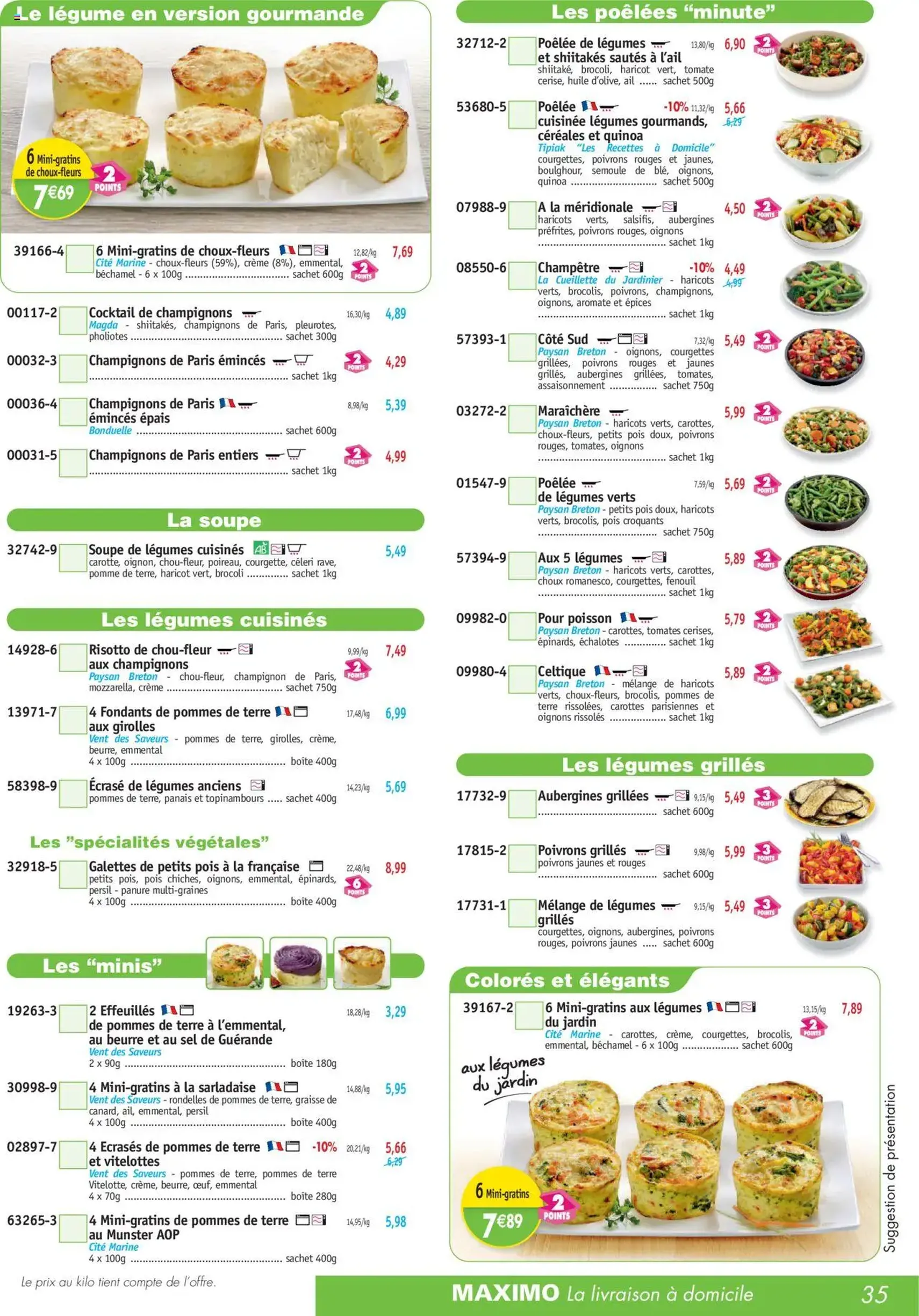 Maximo catalogue - brochure valable à partir du 29/08/2025, page 35 sur 64 Maximo catalogue - brochure valable à partir du 29/08/2025, page 35 sur 64
