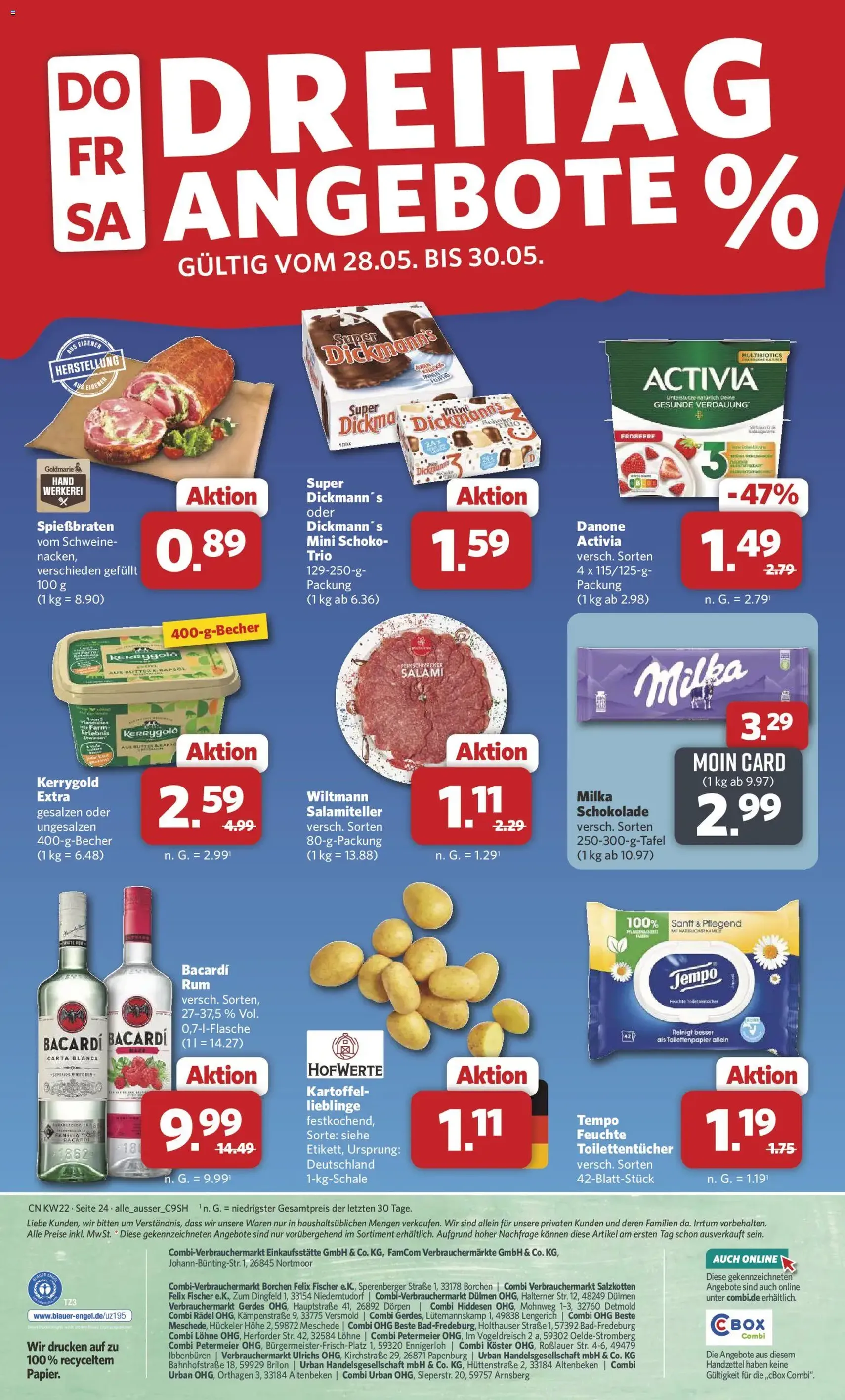 Combi Prospekt - Gültiger Prospekt ab 26.05.2026, Seite 24 von insgesamt 32