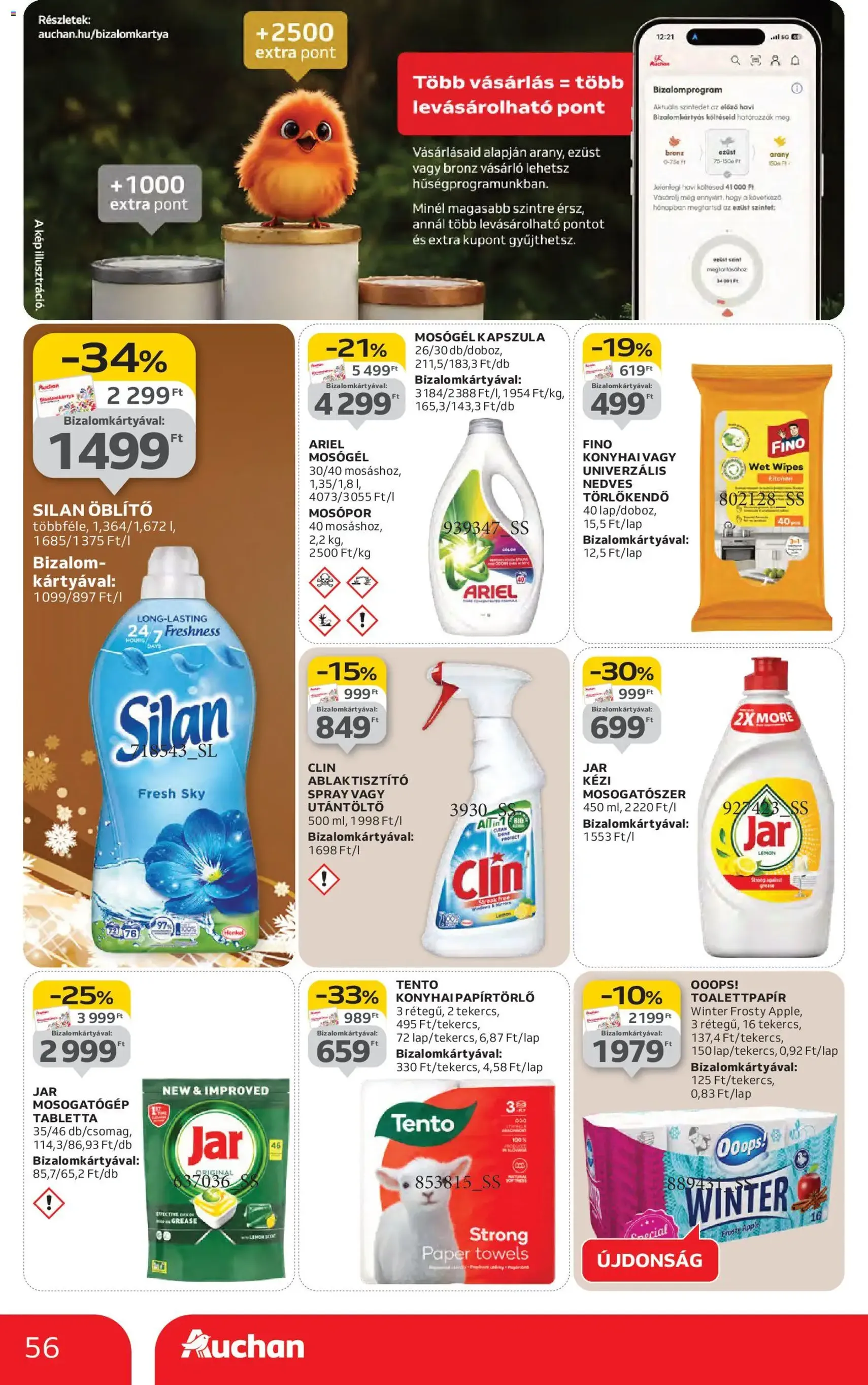 Auchan Akciós újság - 2025.11.27. érvényes szórólap 56 oldal 82 oldalból