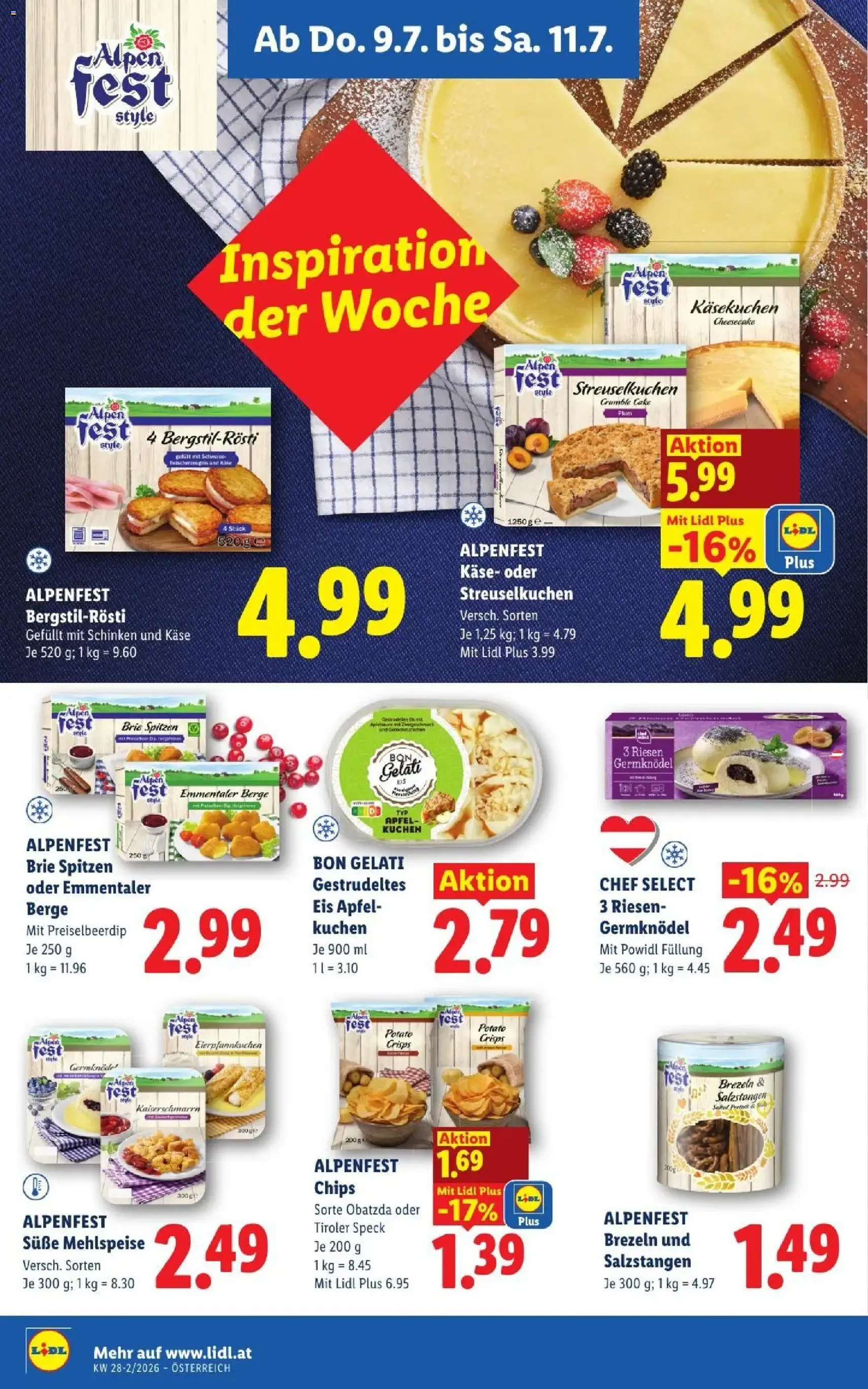 Lidl - Flugblatt - Gültiger Prospekt ab 09.07.2026, Seite 16 von insgesamt 53