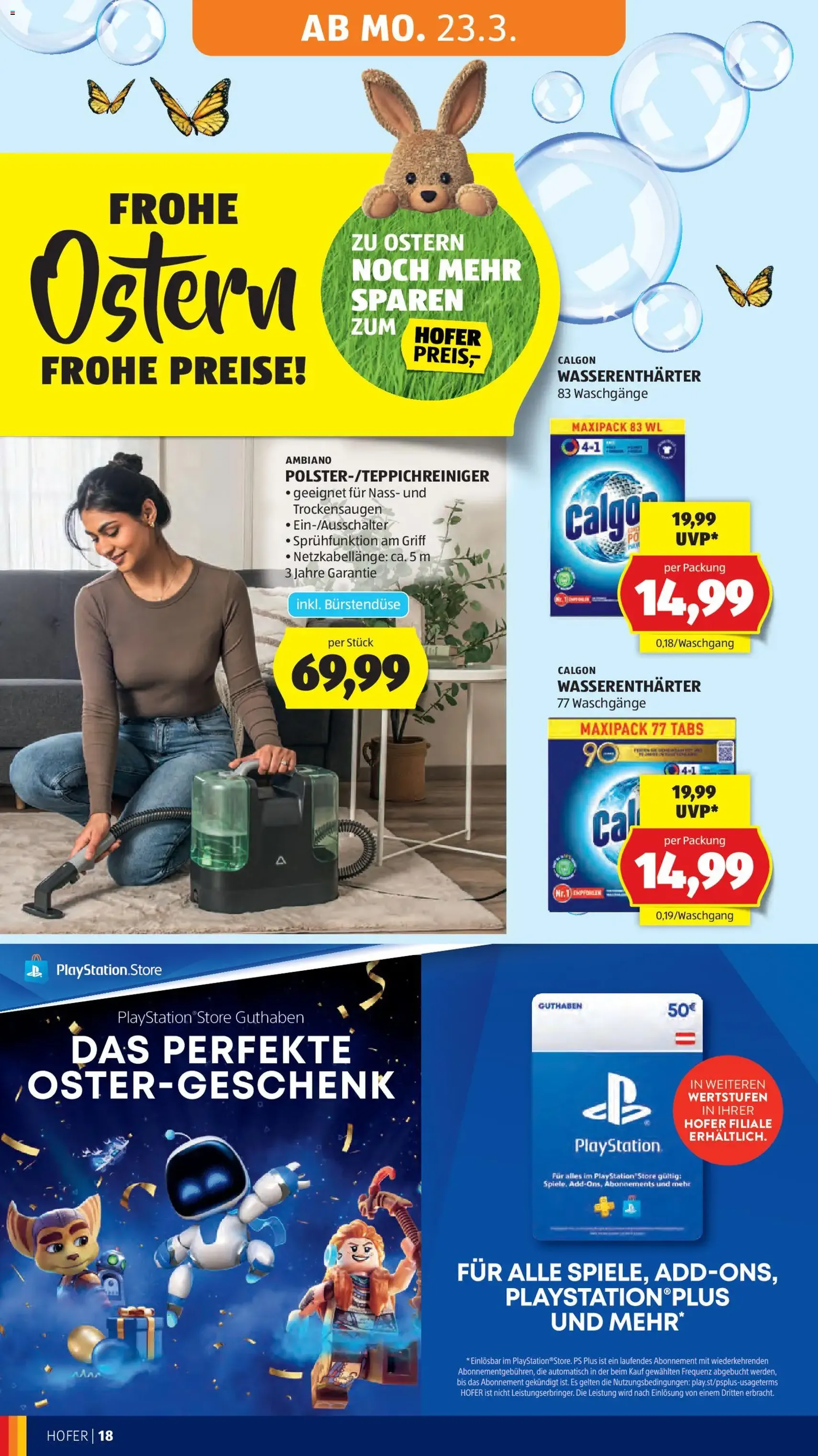 Hofer Flugblatt - Gültiger Prospekt ab 23.03.2026, Seite 26 von insgesamt 49