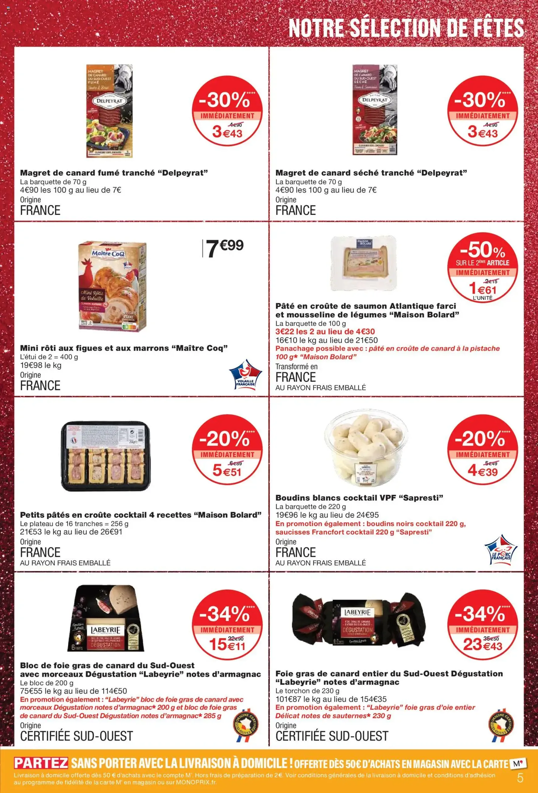 Monoprix catalogue - brochure valable à partir du 02/12/2025, page 5 sur 66