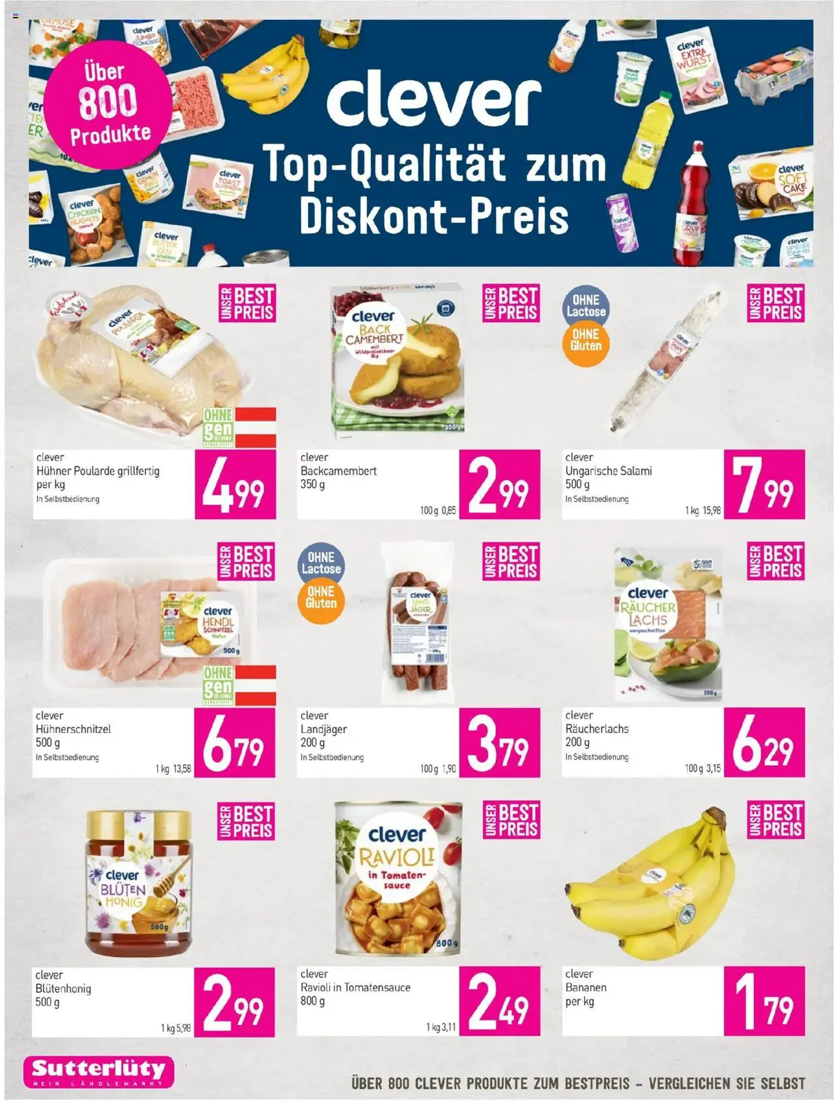 Sutterlüty Flugblatt - Gültiger Prospekt ab 02.10.2025, Seite 6 von insgesamt 20