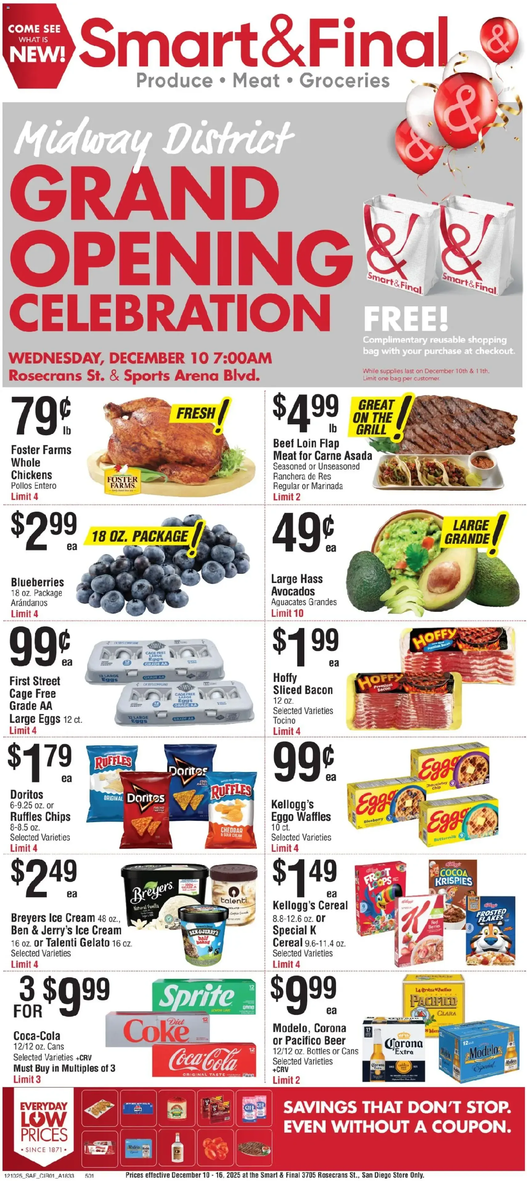 Smart & Final Weekly Ad - valid flyer from 12/10/2025, page 1 of 5