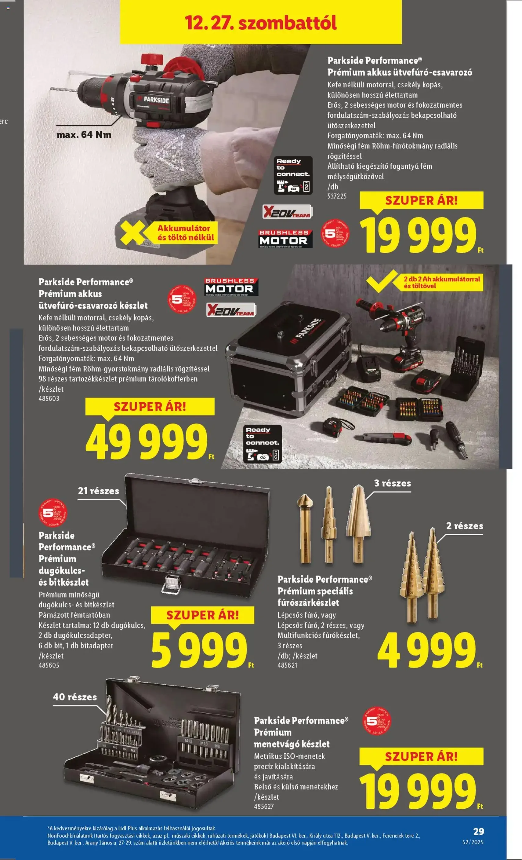 Lidl Akciós újság - 2025.12.27. érvényes szórólap 29 oldal 48 oldalból