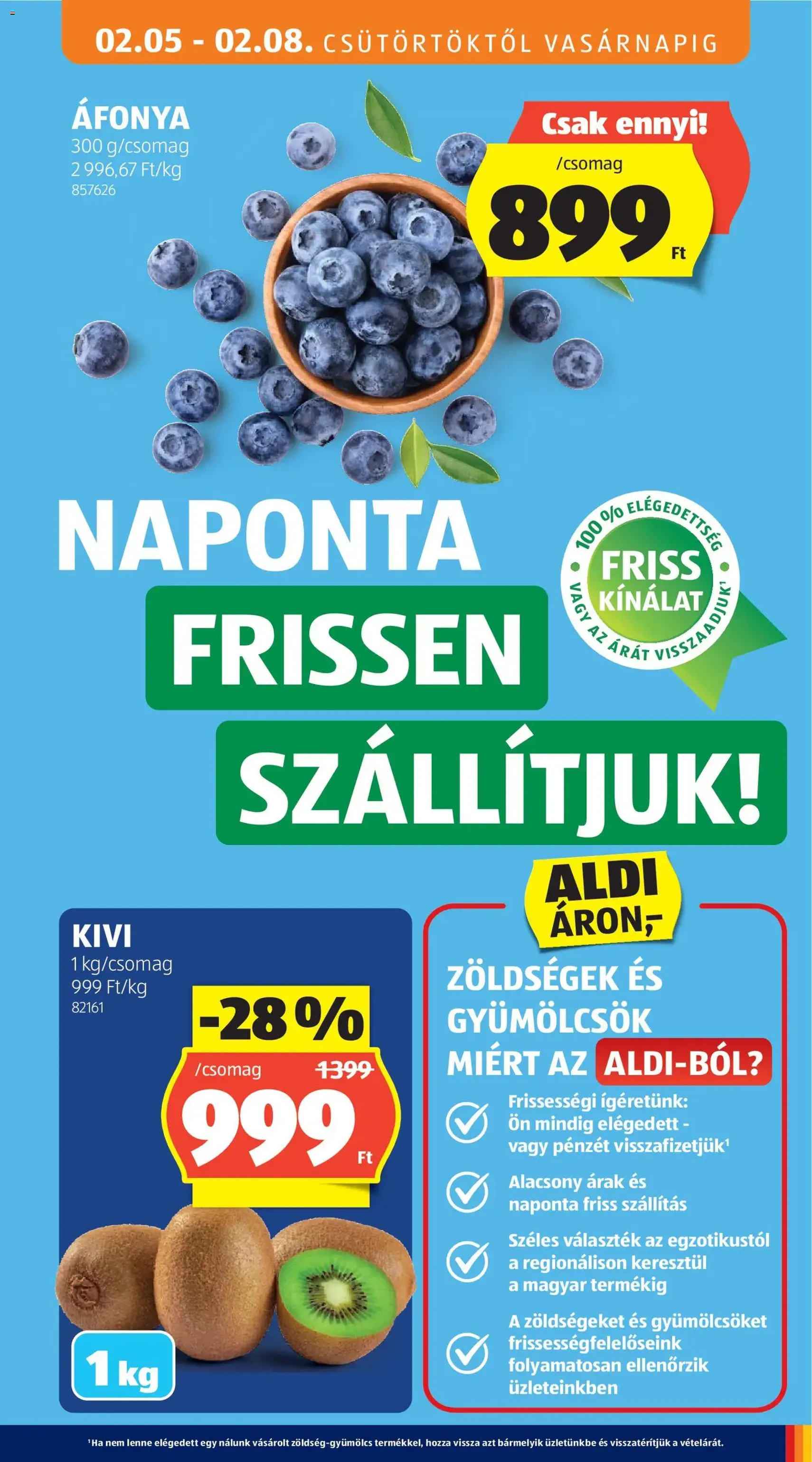 Aldi Akciós újság - 2026.02.05. érvényes szórólap 13 oldal 48 oldalból