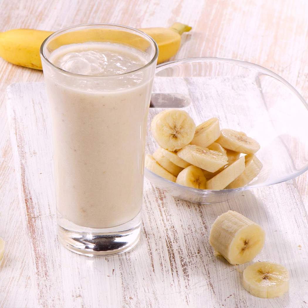 Frullato di banana senza latte