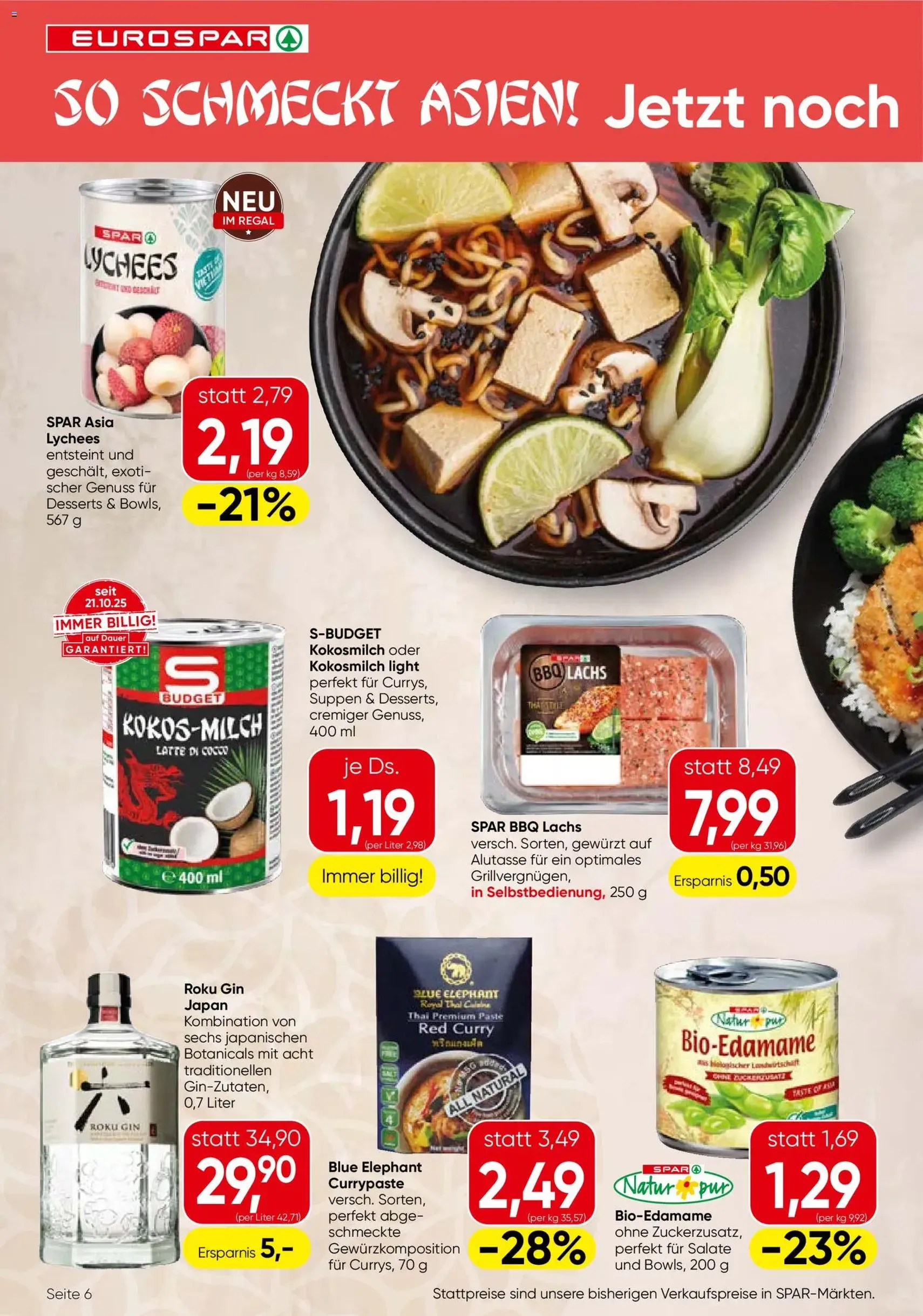 Eurospar Flugblatt - Gültiger Prospekt ab 29.01.2026, Seite 6 von insgesamt 16