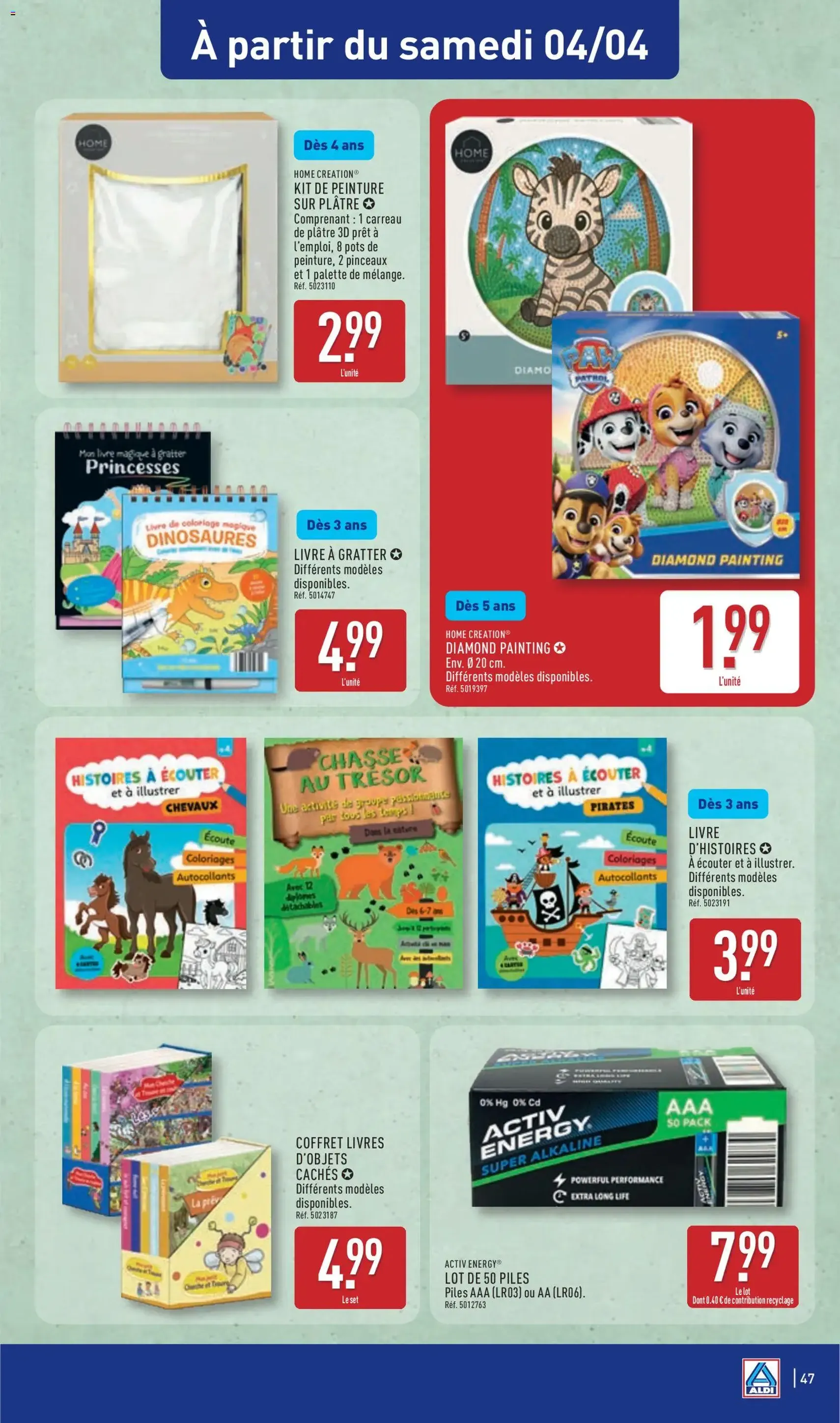 Aldi - Catalogue de la semaine 14 - brochure valable à partir du 31/03/2026, page 51 sur 54
