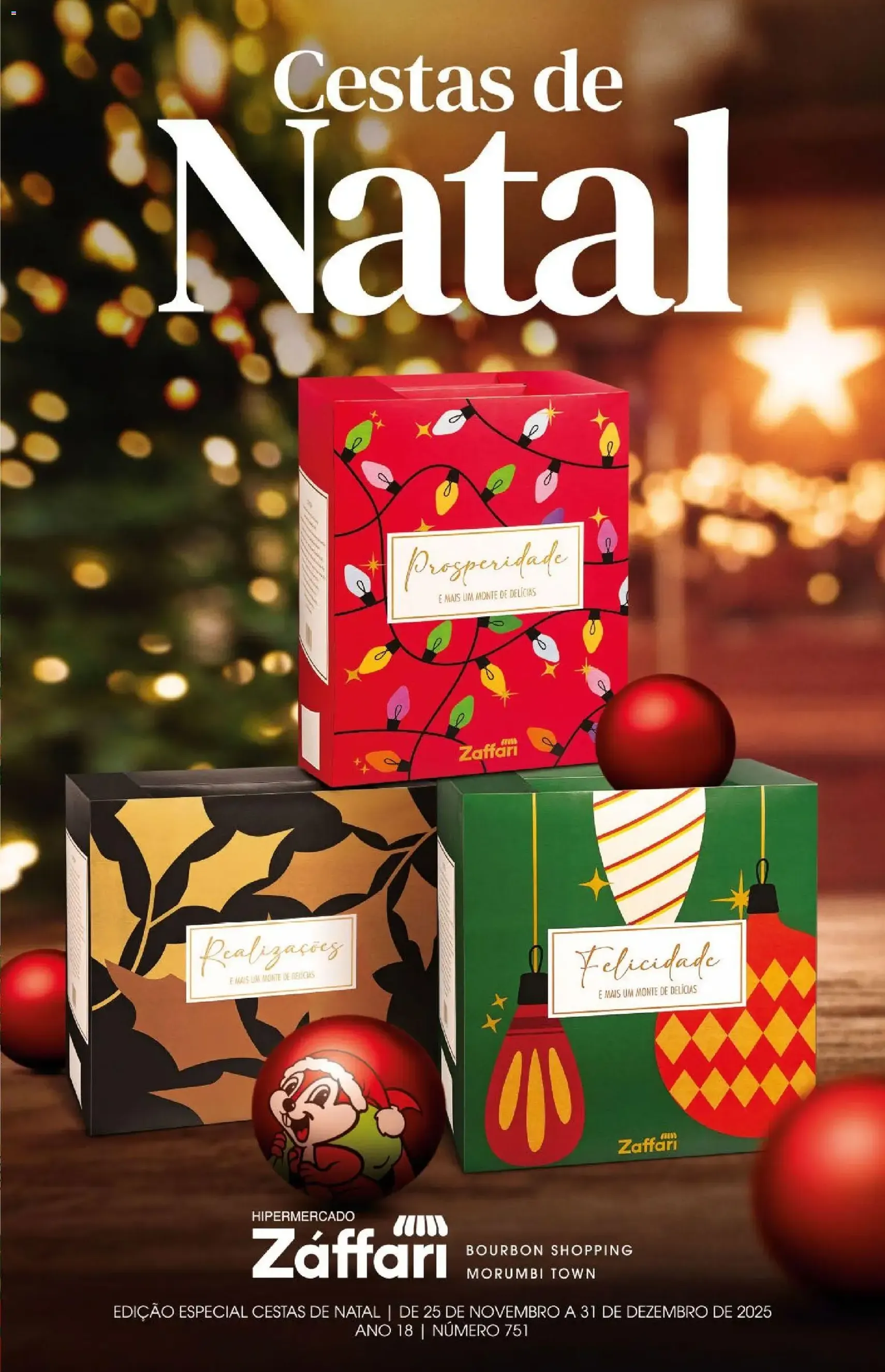 Zaffari - Ofertas Cestas de Natal - folheto válido a partir de 25/11/2025 página 1 de 8