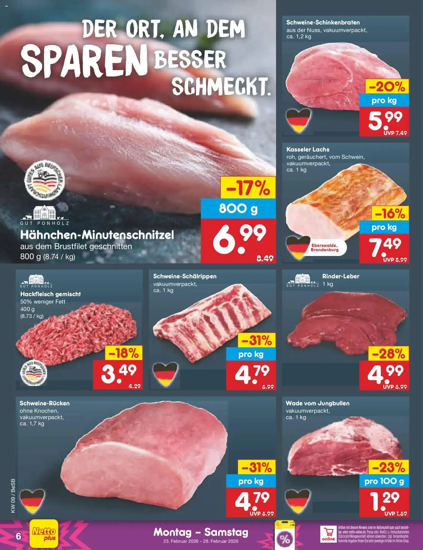 Netto Marken-Discount Prospekt - Gültiger Prospekt ab 23.02.2026, Seite 6 von insgesamt 59