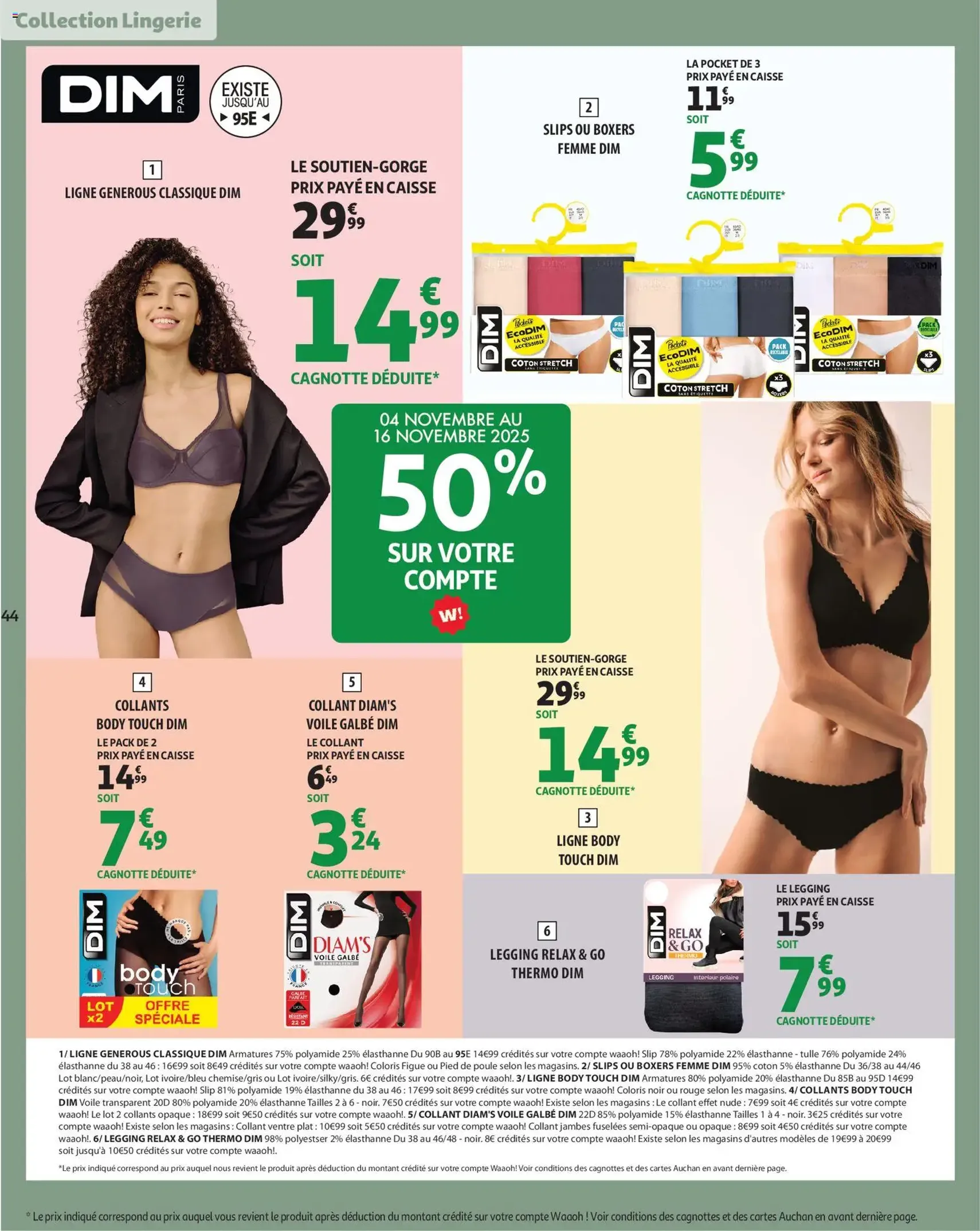 Auchan prospectus - brochure valable à partir du 04/11/2025, page 44 sur 62