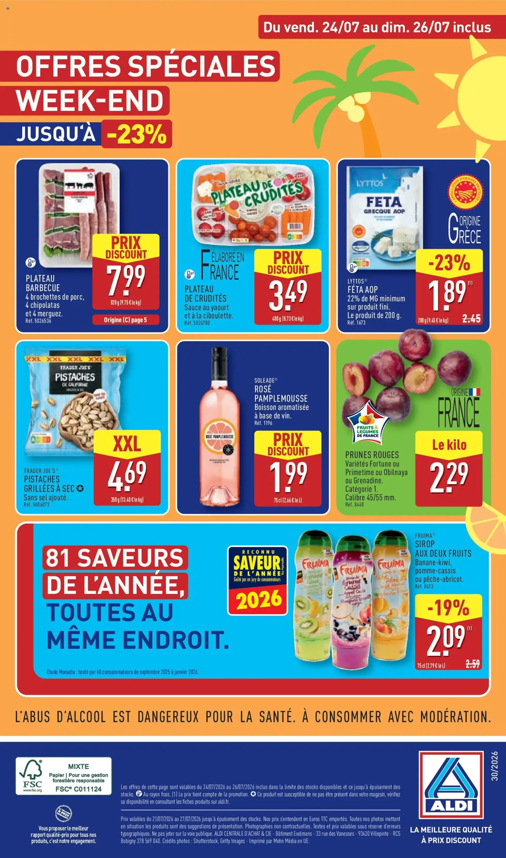 Aldi catalogue - brochure valable à partir du 21/07/2026, page 44 sur 45