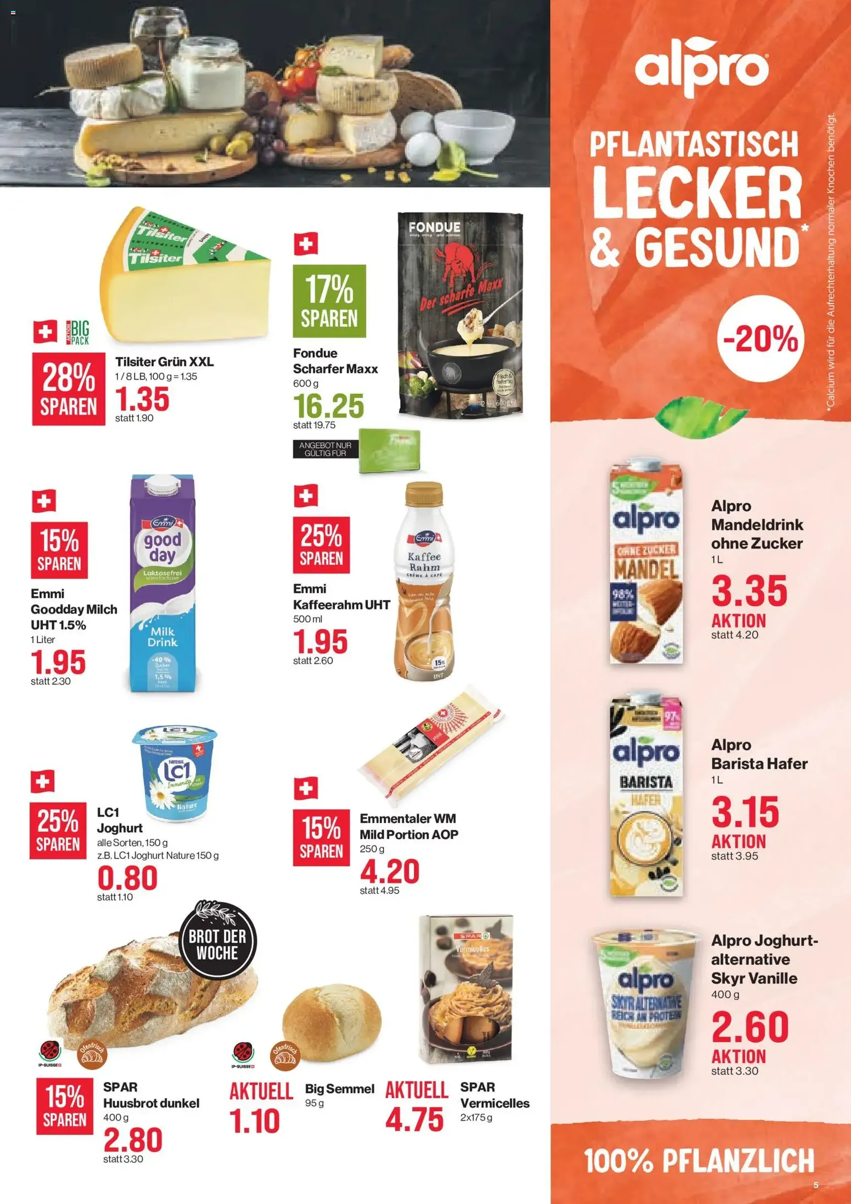 SPAR aktionen - Gültiger Prospekt ab 22.10.2026, Seite 5 von insgesamt 17